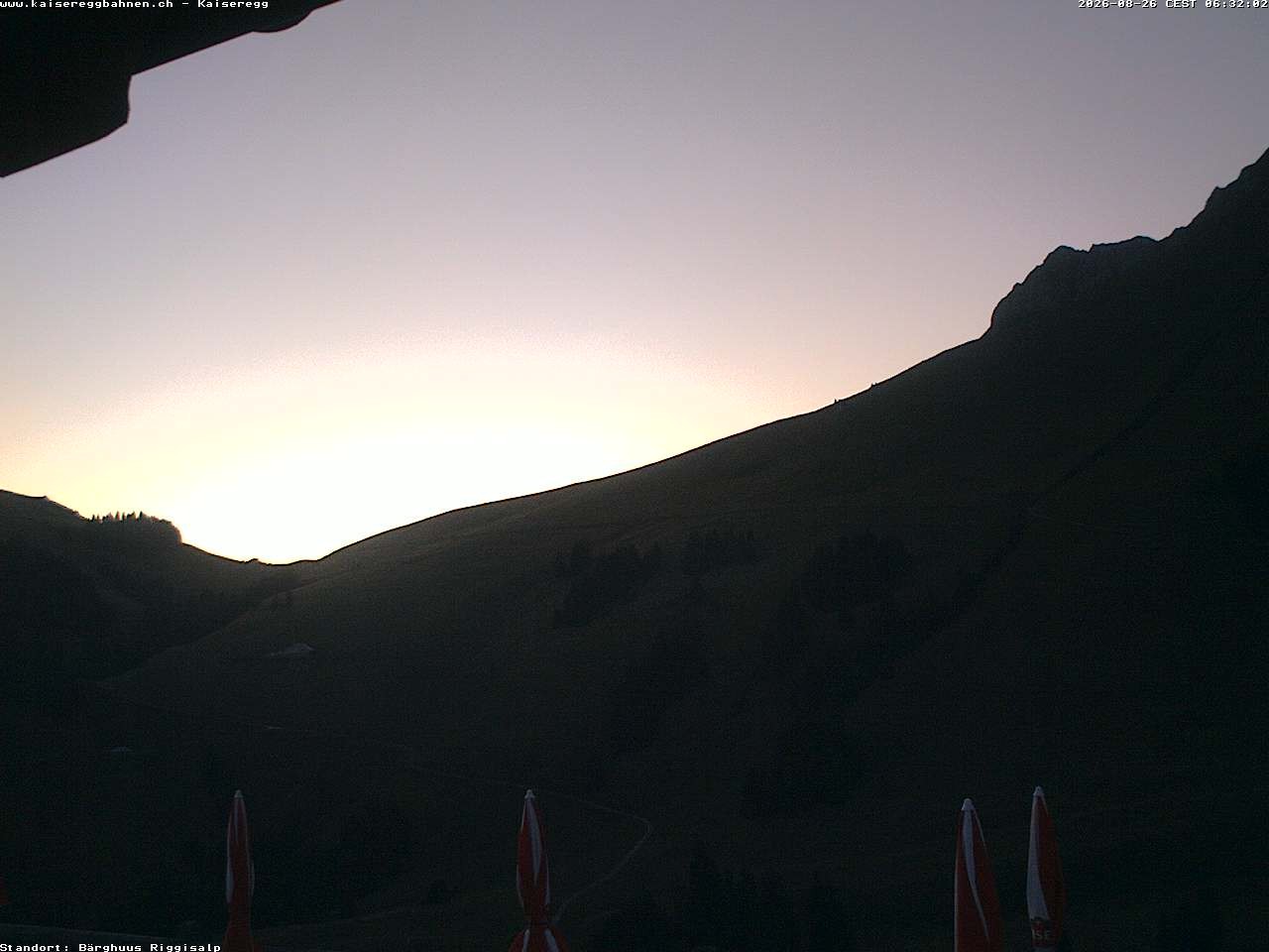 Archiv Foto Webcam Schwarzsee Kaiseregg - Bärghuus Riggisalp