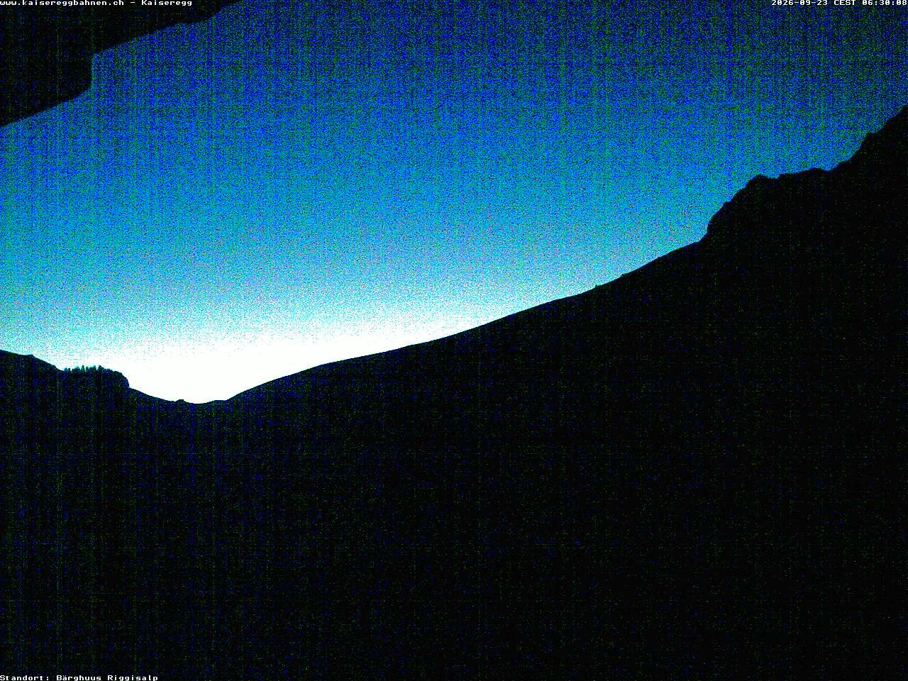 Archiv Foto Webcam Schwarzsee Kaiseregg - Bärghuus Riggisalp