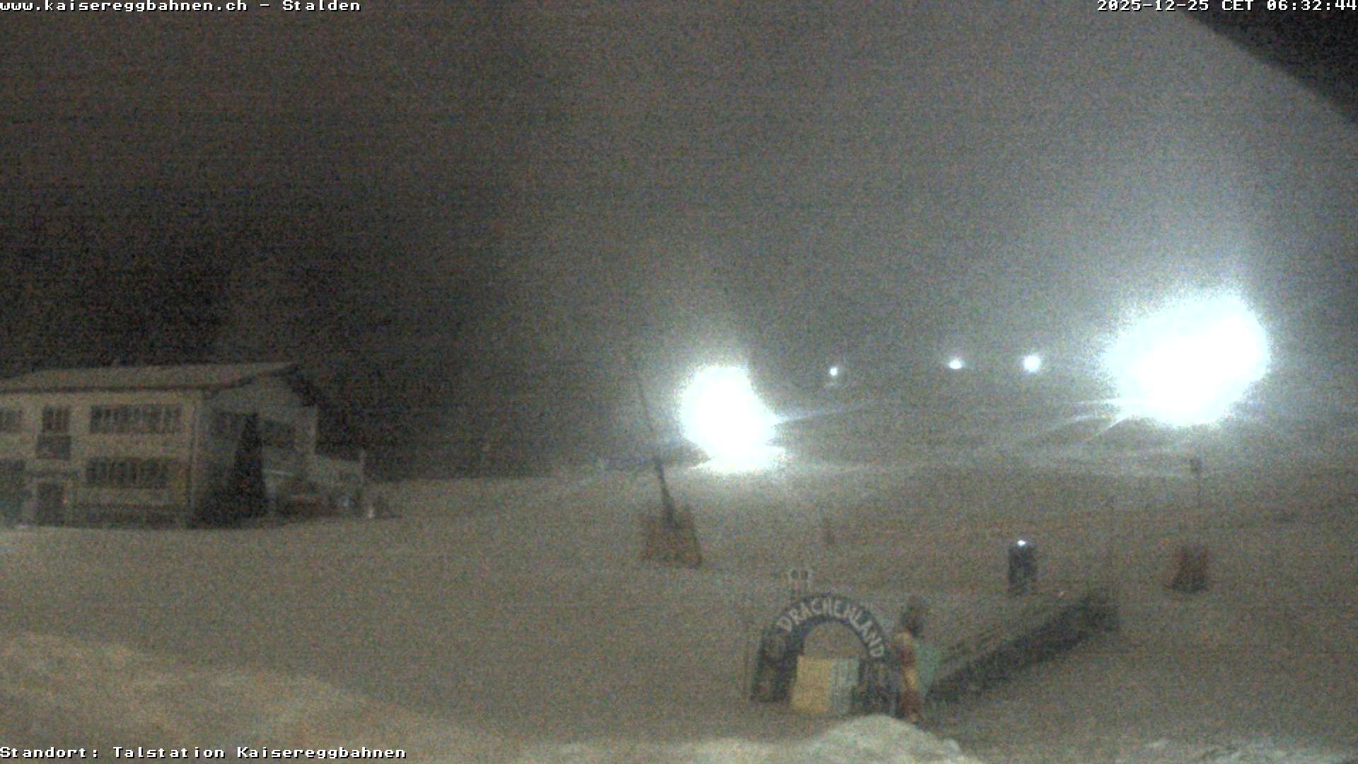 Archiv Foto Webcam Schwarzsee Stalden Piste