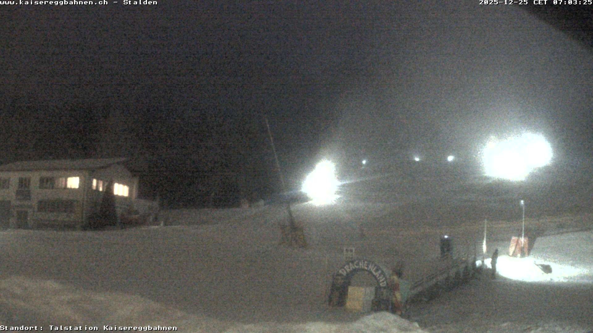 Archiv Foto Webcam Schwarzsee Stalden Piste