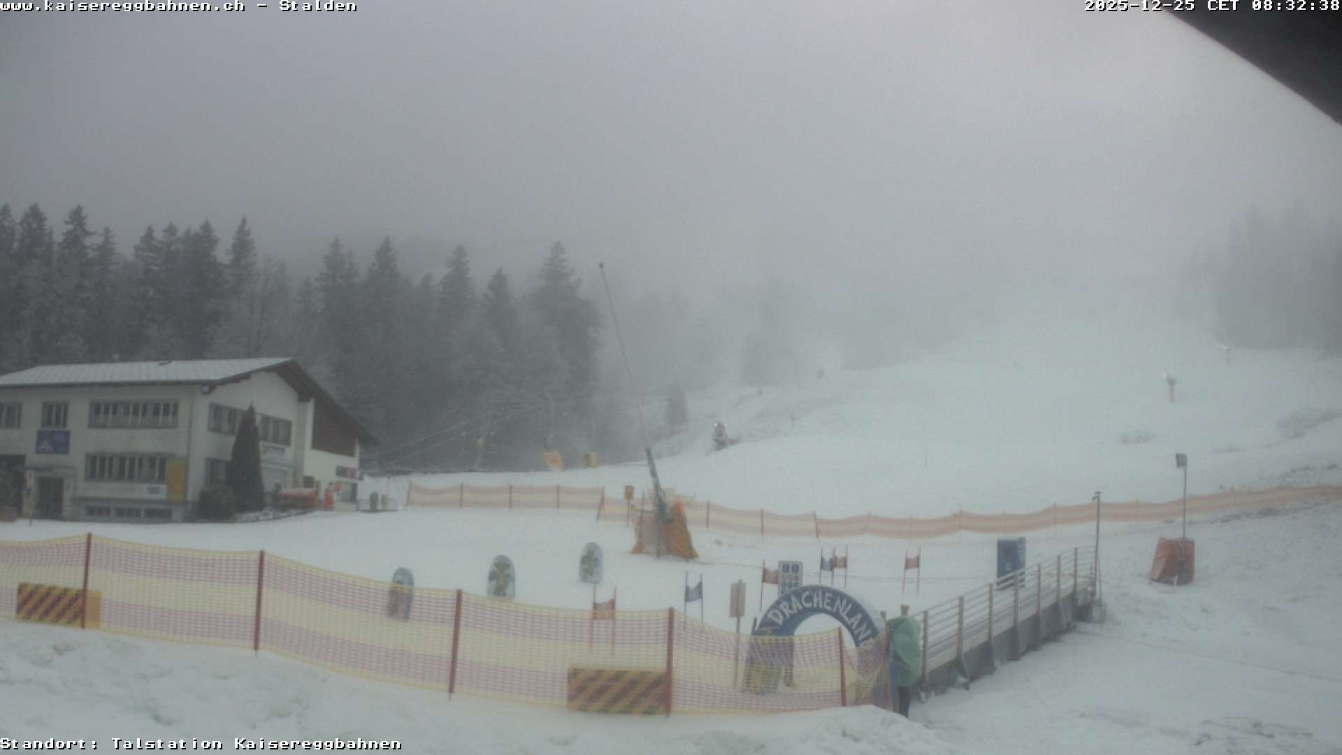 Archiv Foto Webcam Schwarzsee Stalden Piste