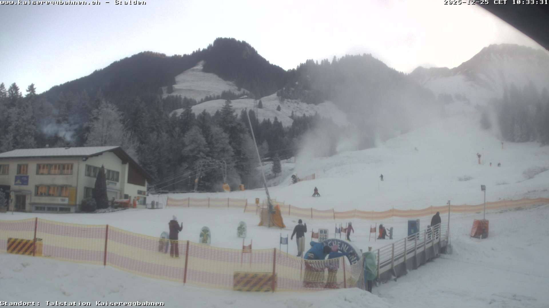 Archiv Foto Webcam Schwarzsee Stalden Piste