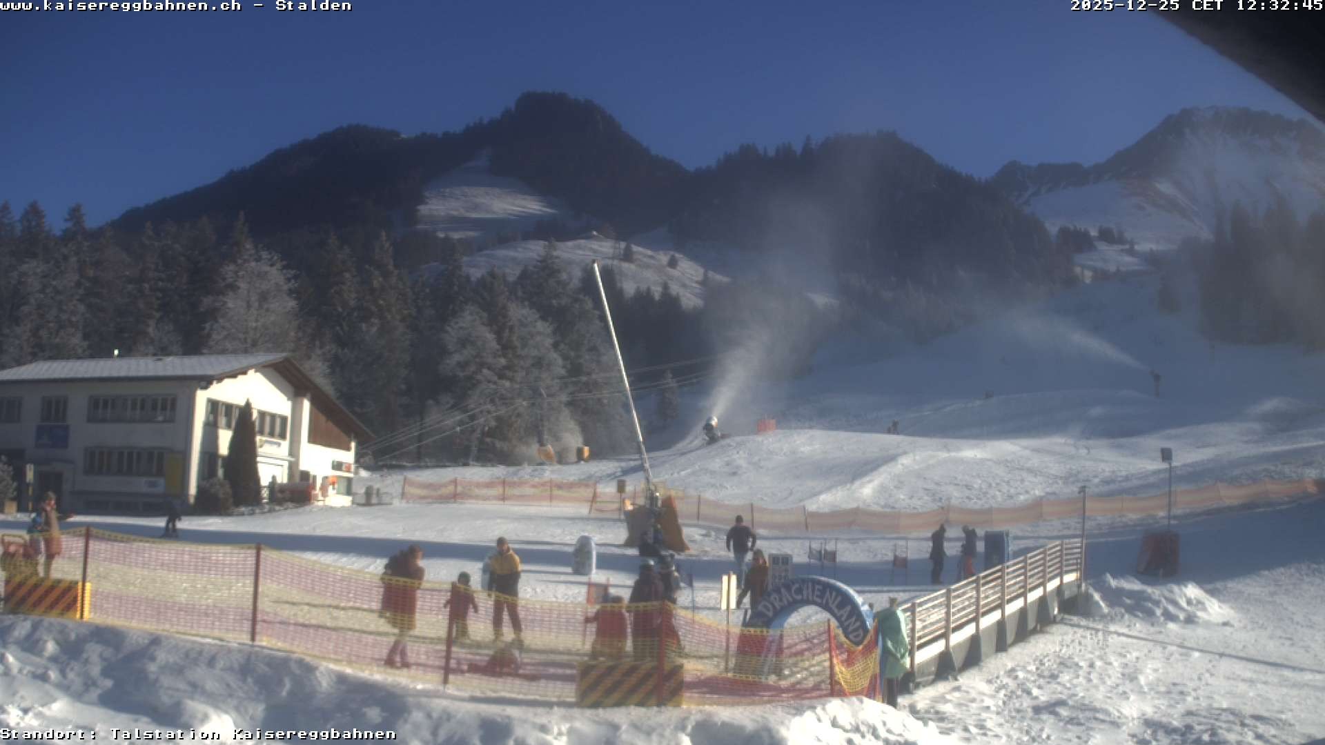 Archiv Foto Webcam Schwarzsee Stalden Piste