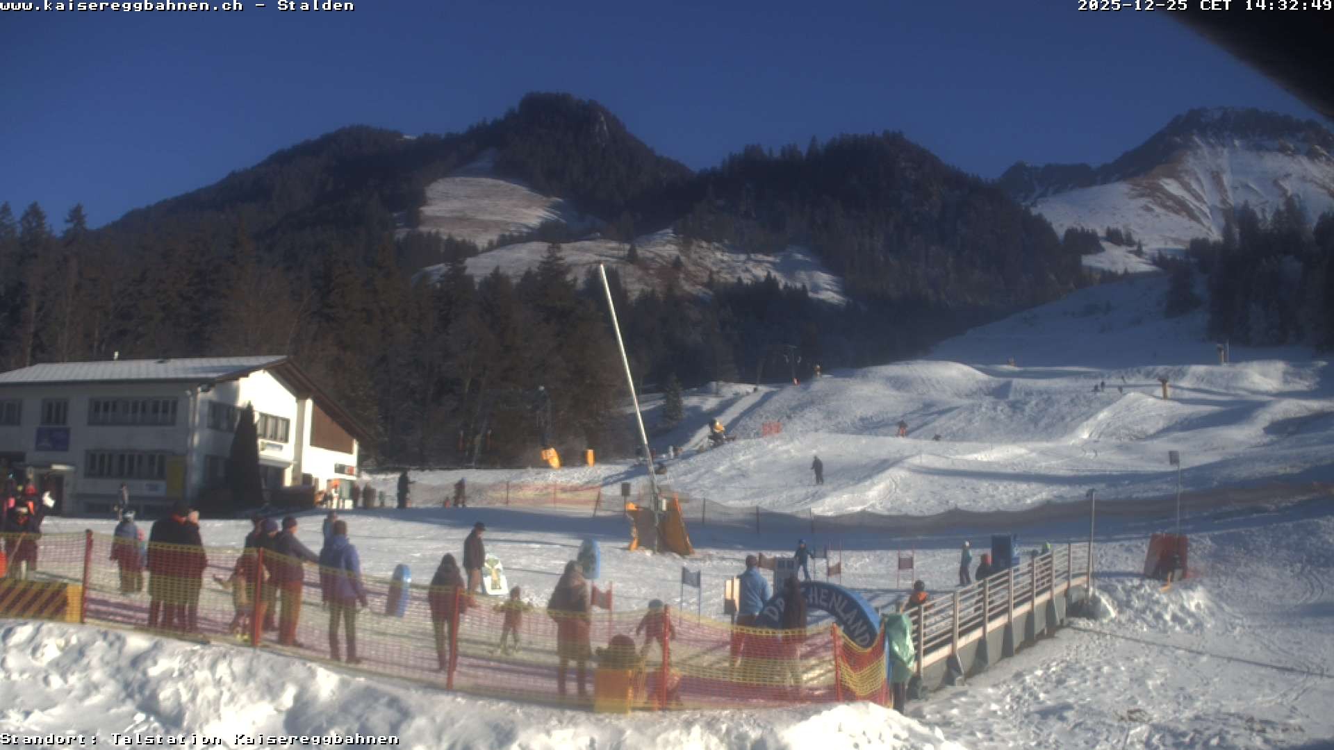 Archiv Foto Webcam Schwarzsee Stalden Piste