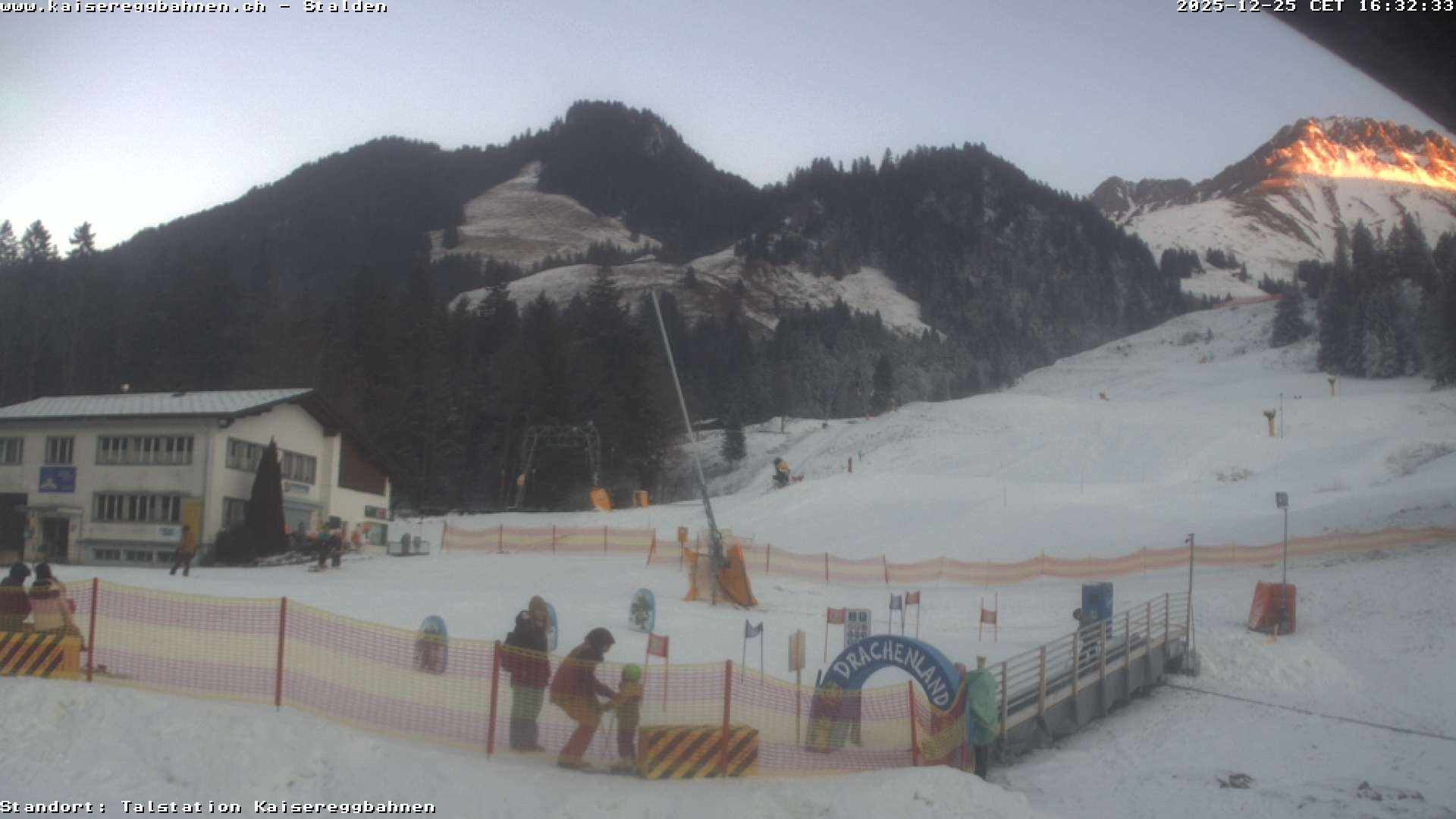 Archiv Foto Webcam Schwarzsee Stalden Piste