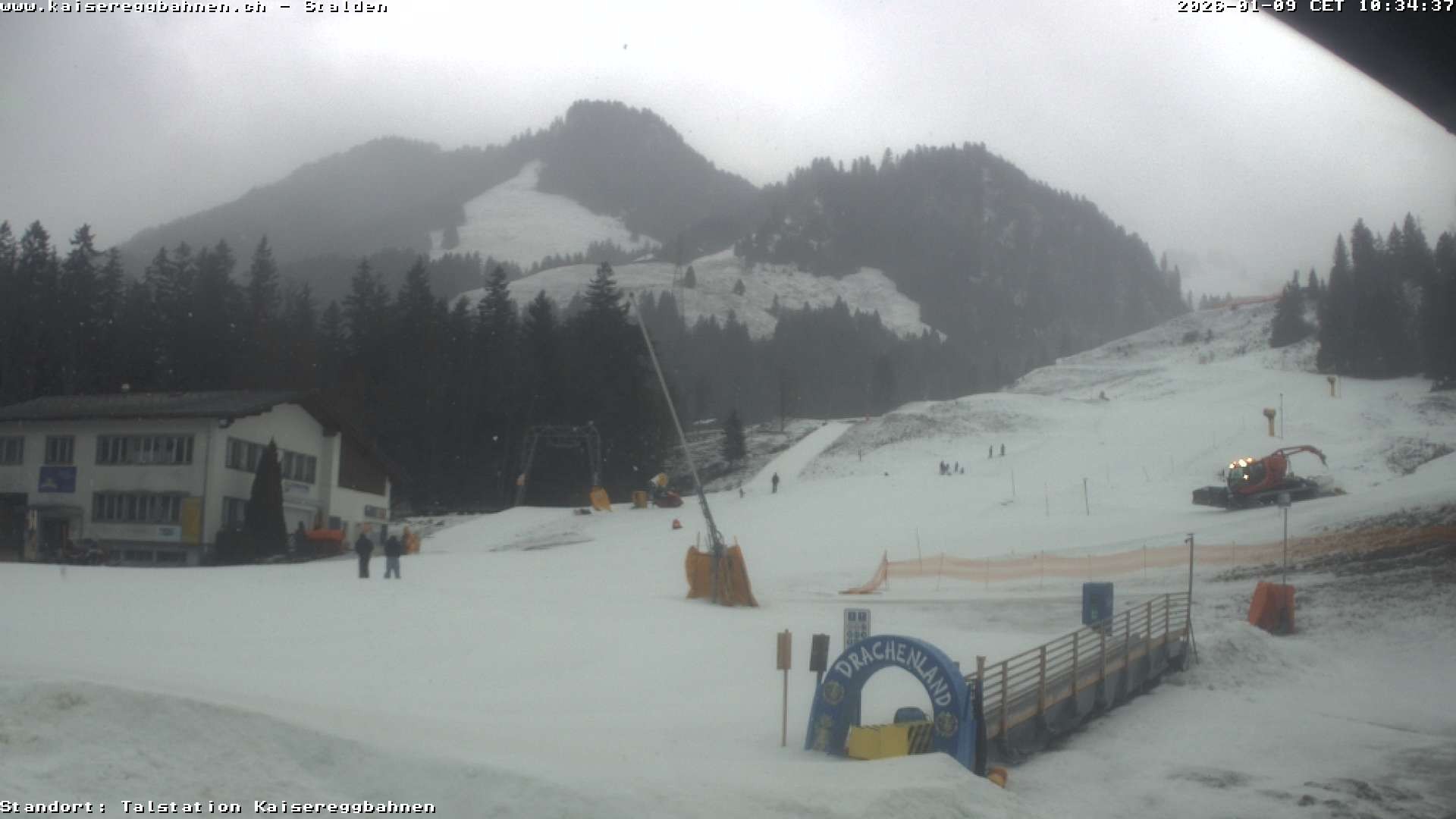 Archiv Foto Webcam Schwarzsee Stalden Piste