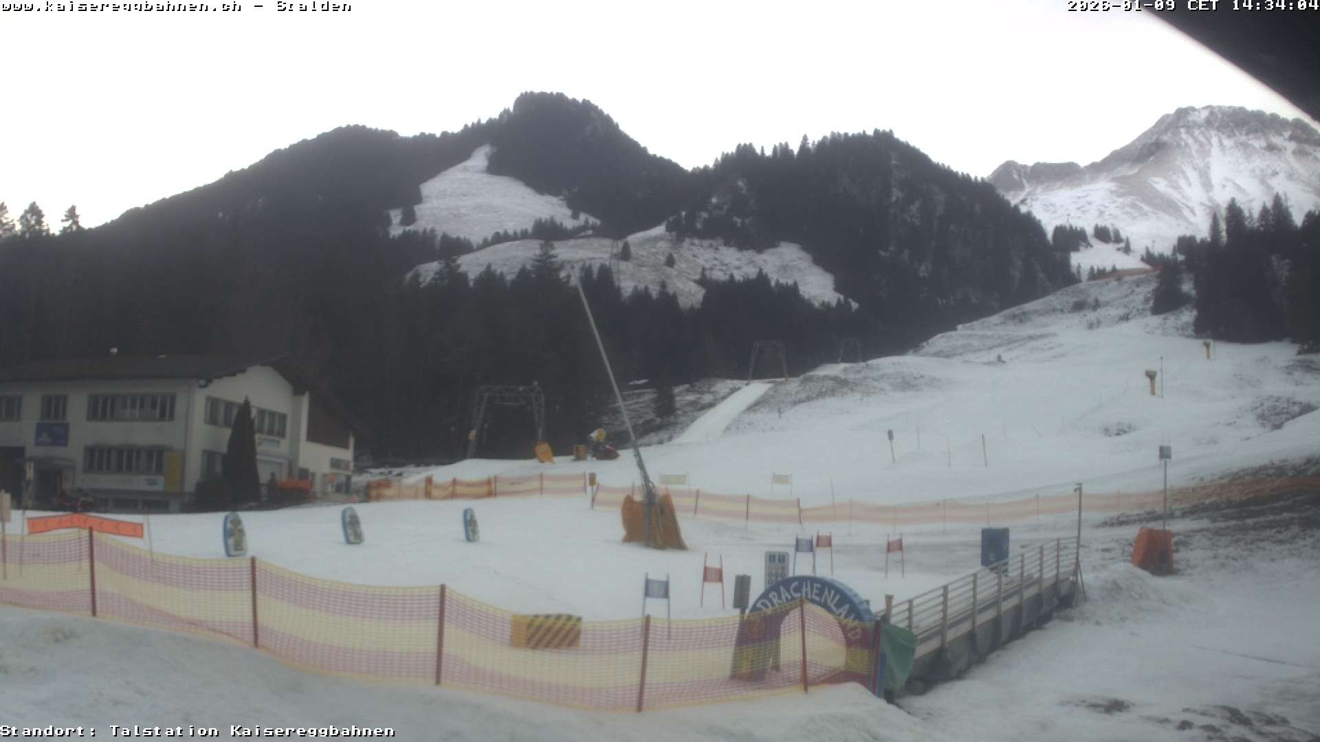 Archiv Foto Webcam Schwarzsee Stalden Piste