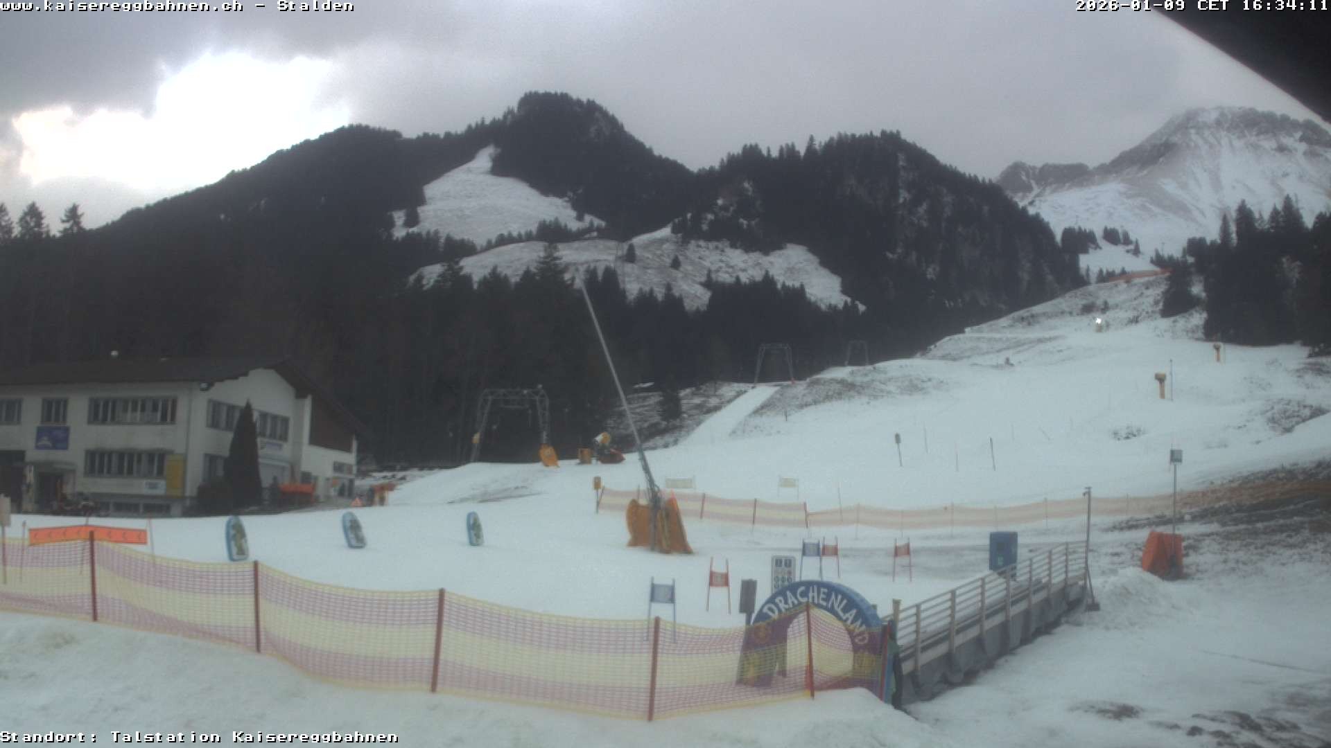Archiv Foto Webcam Schwarzsee Stalden Piste