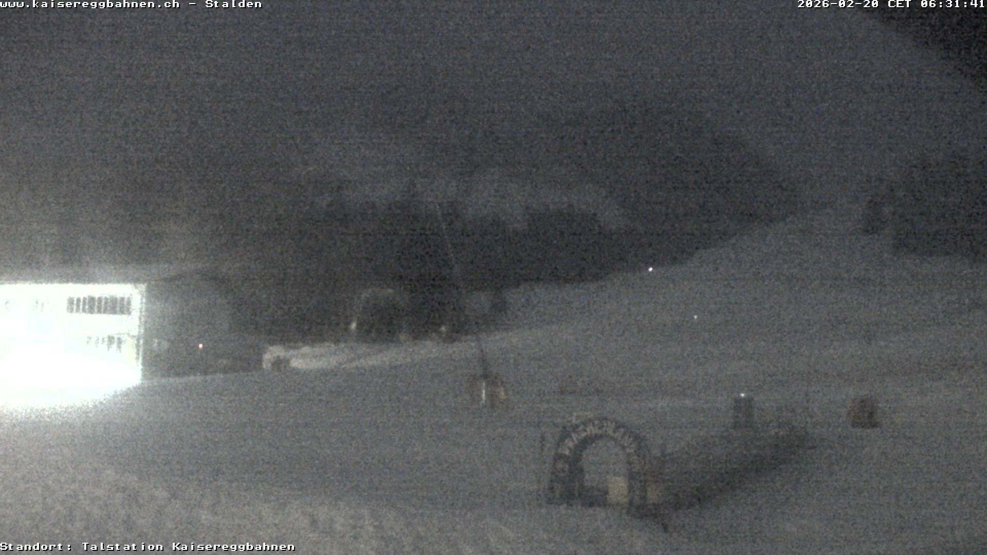 Archiv Foto Webcam Schwarzsee Stalden Piste