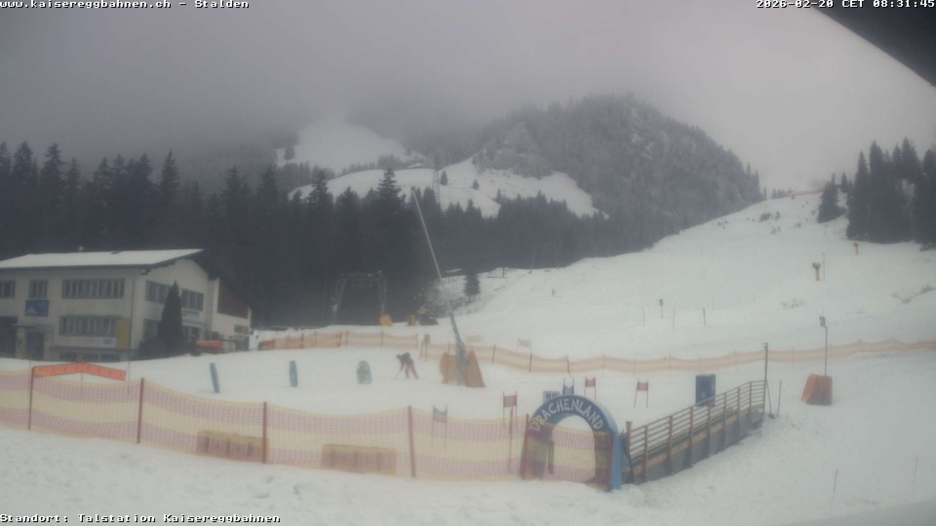 Archiv Foto Webcam Schwarzsee Stalden Piste