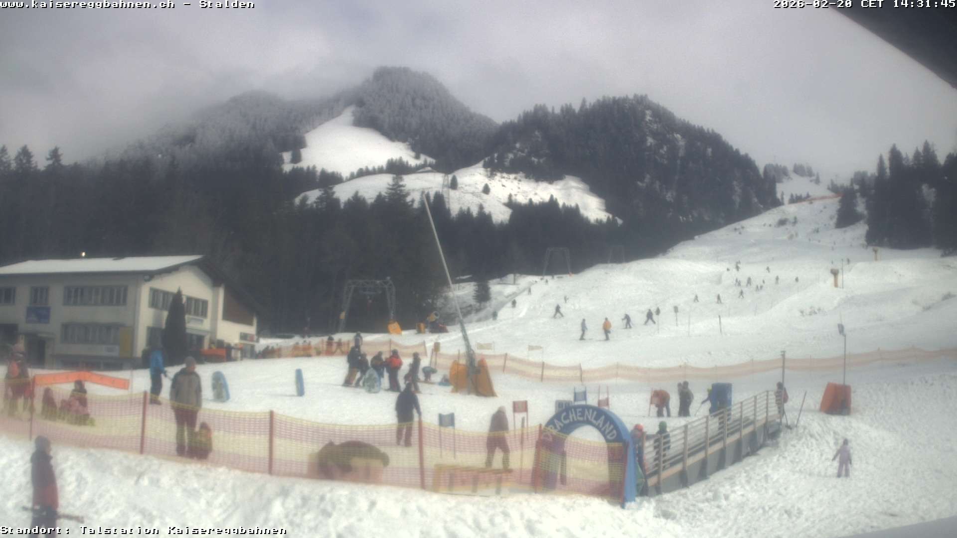 Archiv Foto Webcam Schwarzsee Stalden Piste