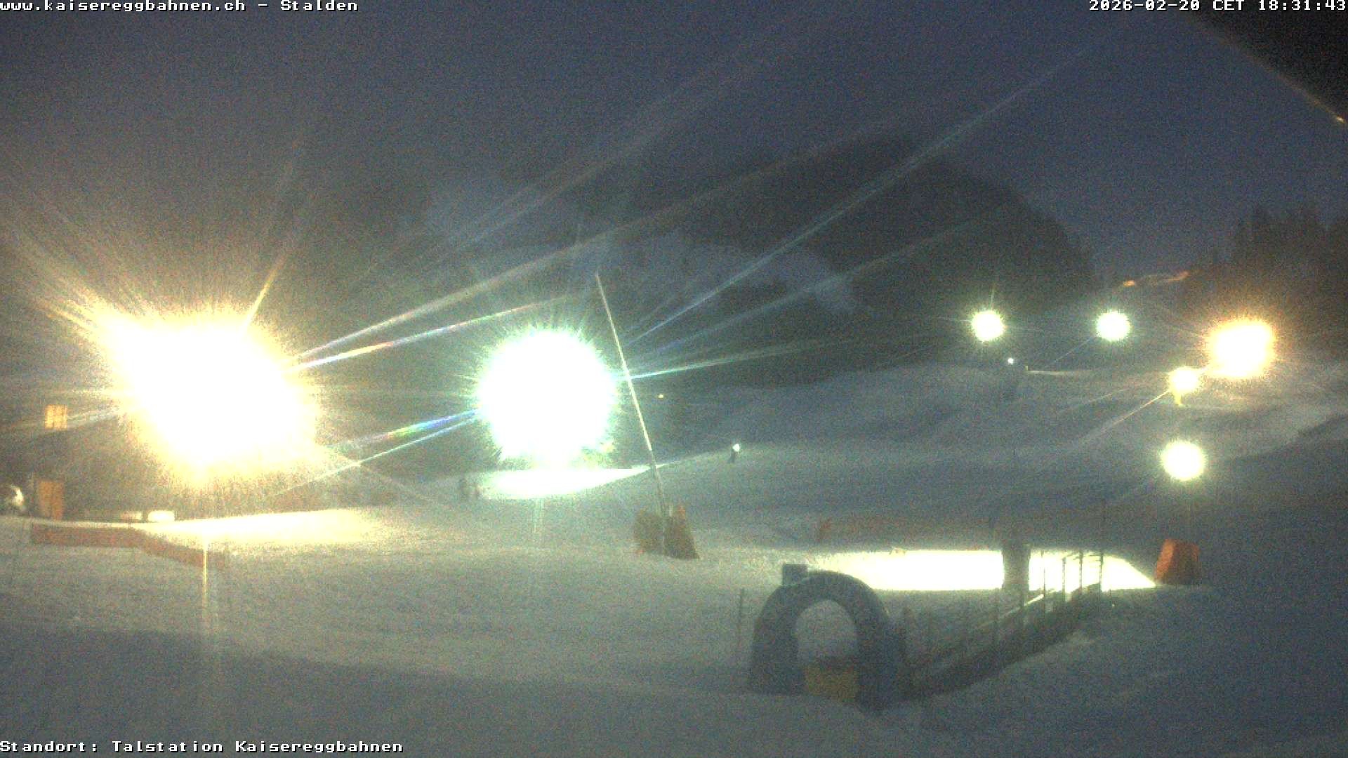 Archiv Foto Webcam Schwarzsee Stalden Piste