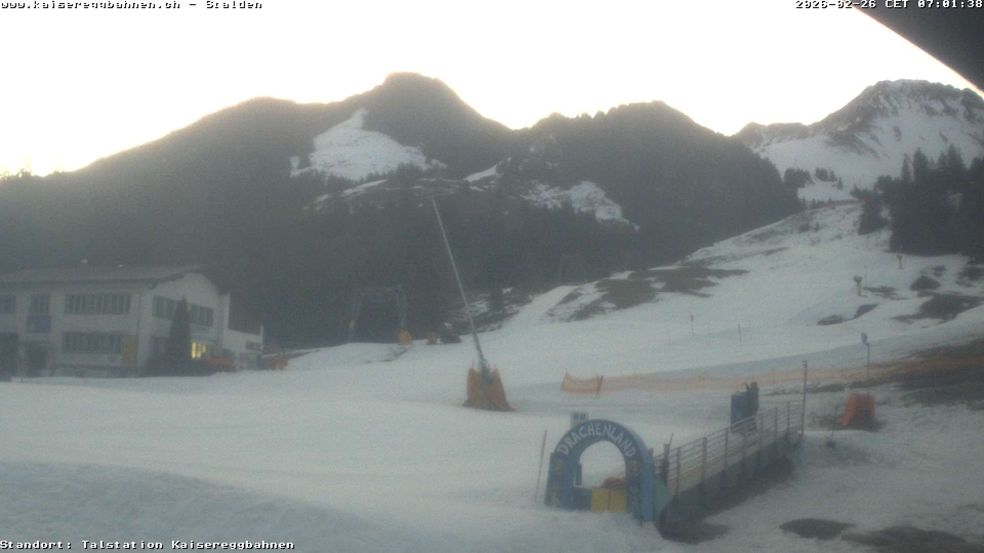 Archived image Webcam Schwarzsee Stalden slope