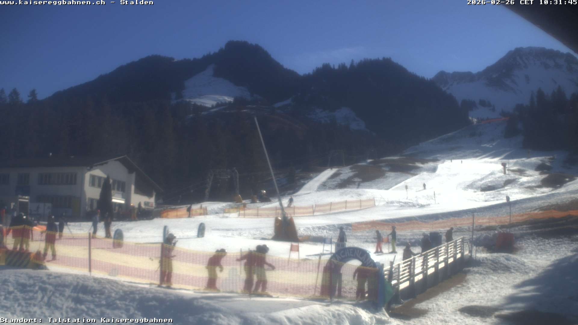 Archived image Webcam Schwarzsee Stalden slope