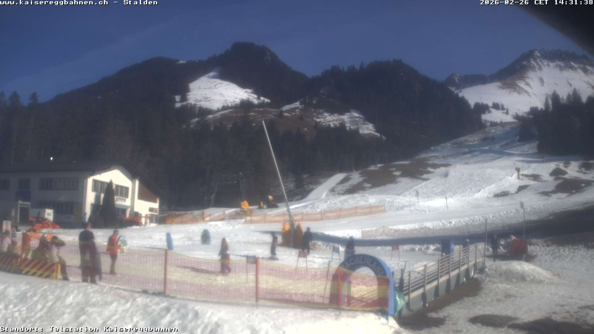 Archived image Webcam Schwarzsee Stalden slope