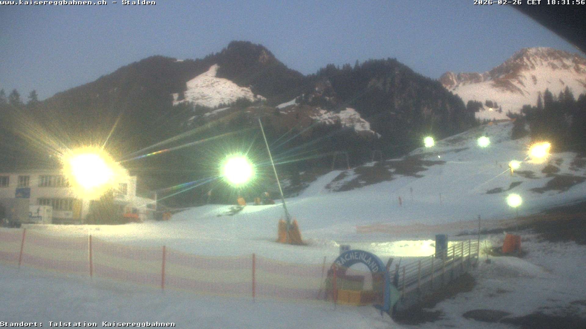 Archived image Webcam Schwarzsee Stalden slope