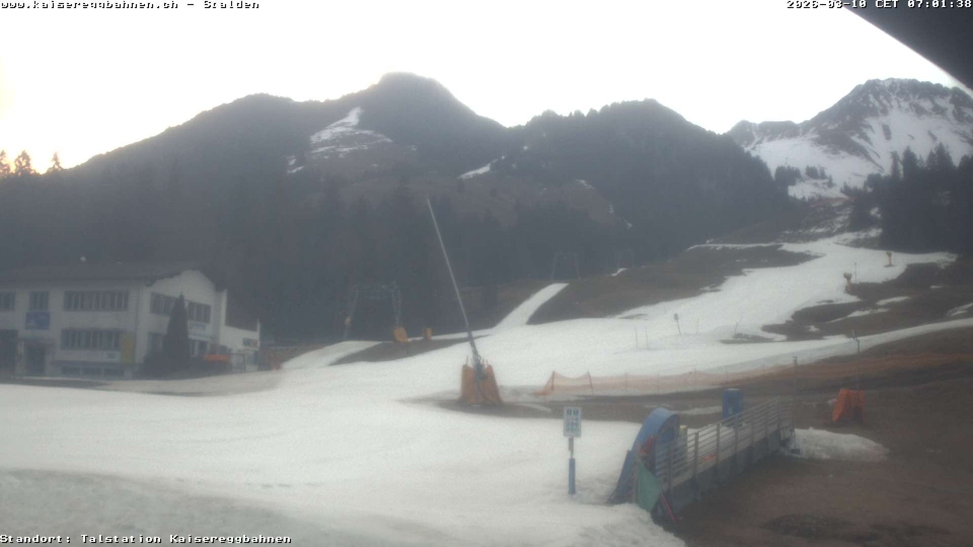 Archived image Webcam Schwarzsee Stalden slope