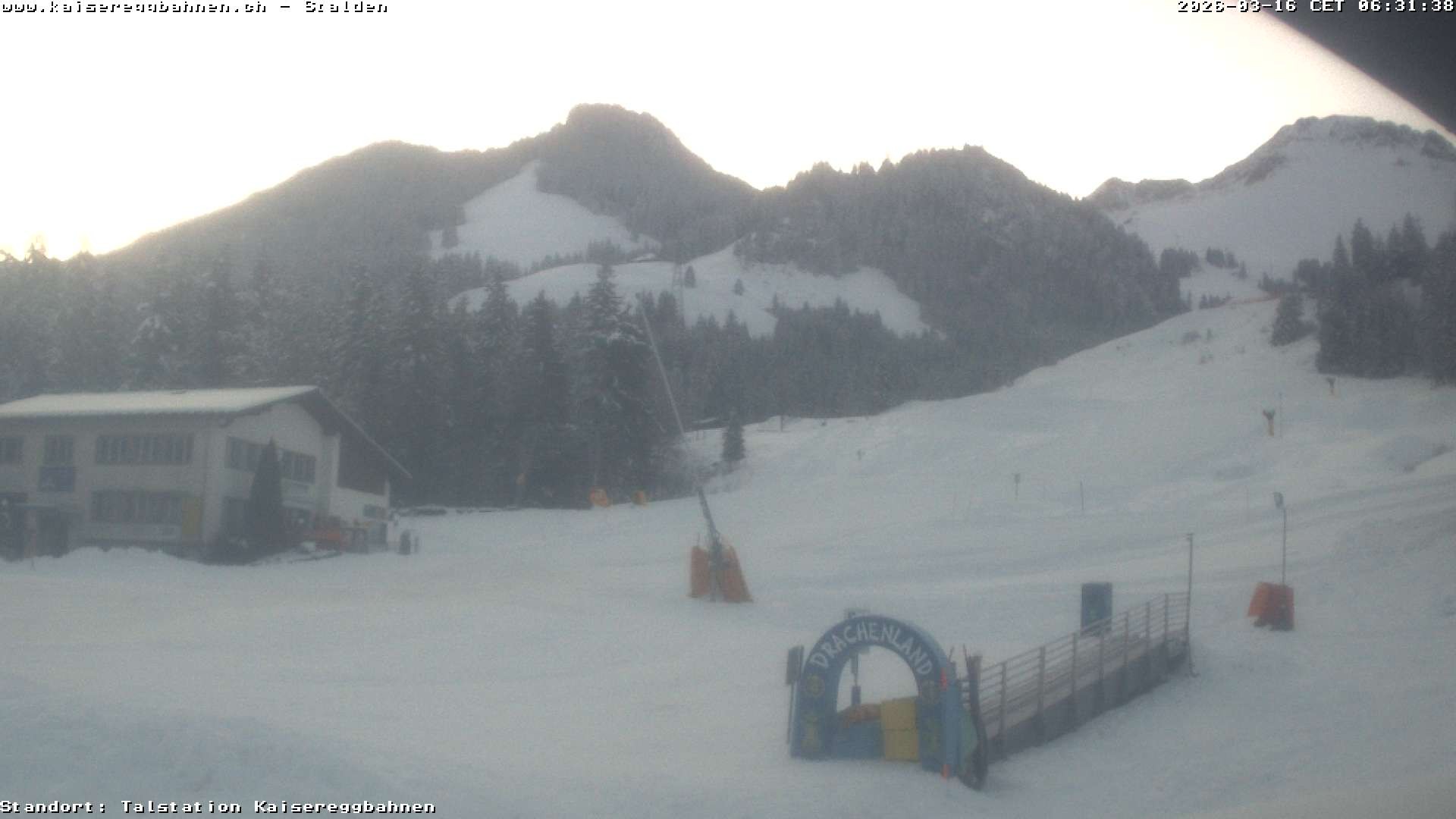 Archiv Foto Webcam Schwarzsee Stalden Piste