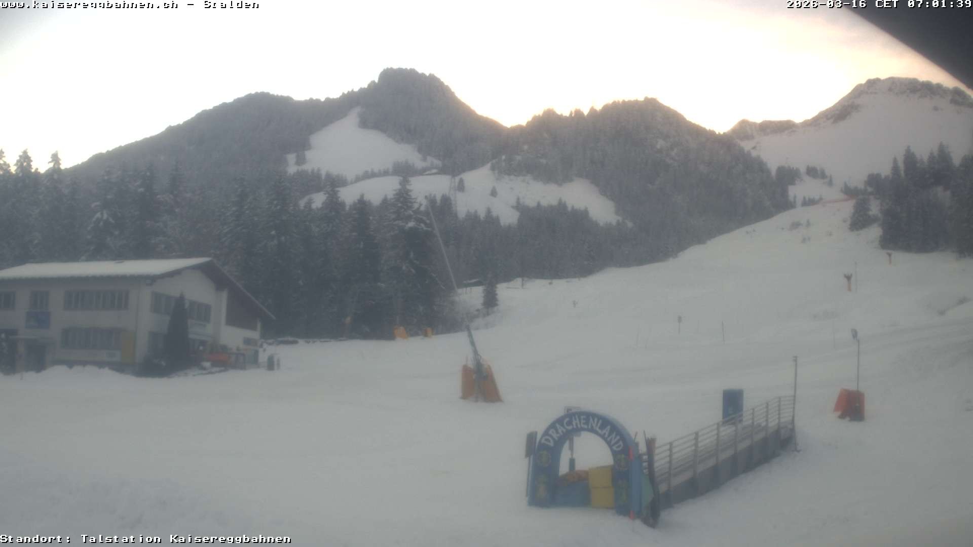 Archiv Foto Webcam Schwarzsee Stalden Piste