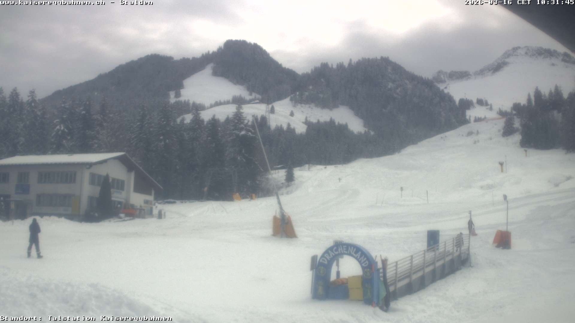 Archiv Foto Webcam Schwarzsee Stalden Piste