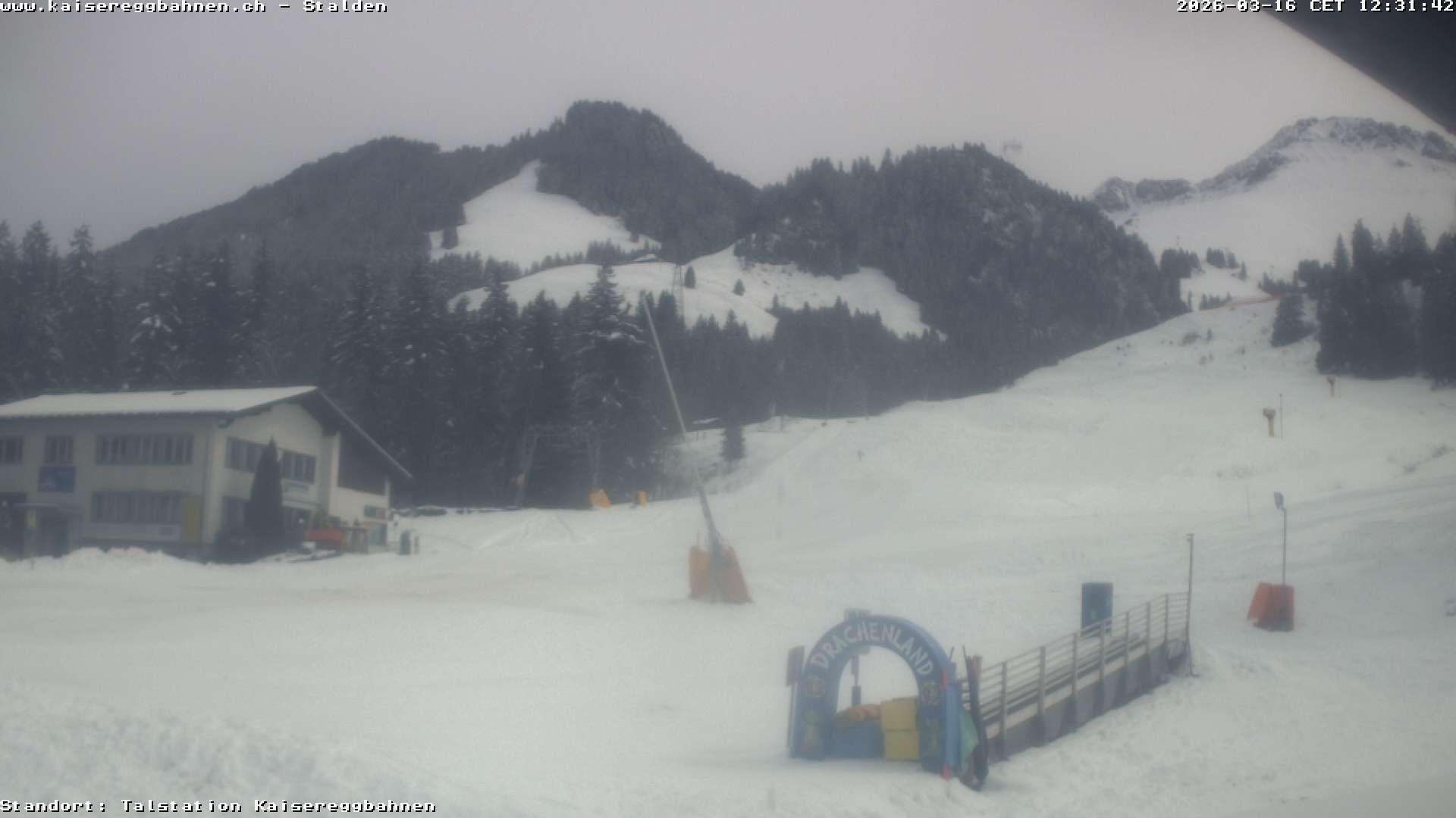 Archiv Foto Webcam Schwarzsee Stalden Piste