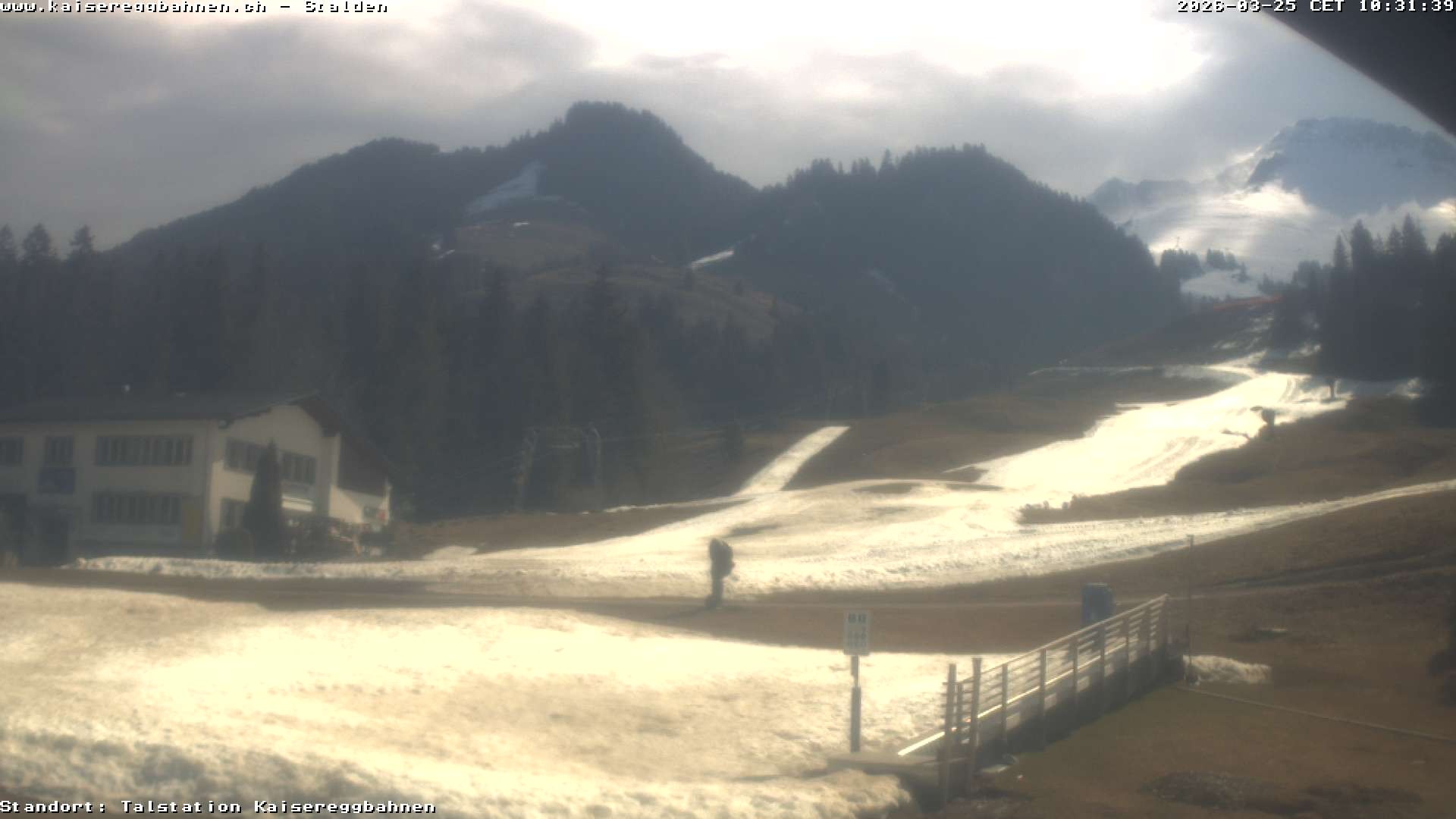 Archiv Foto Webcam Schwarzsee Stalden Piste