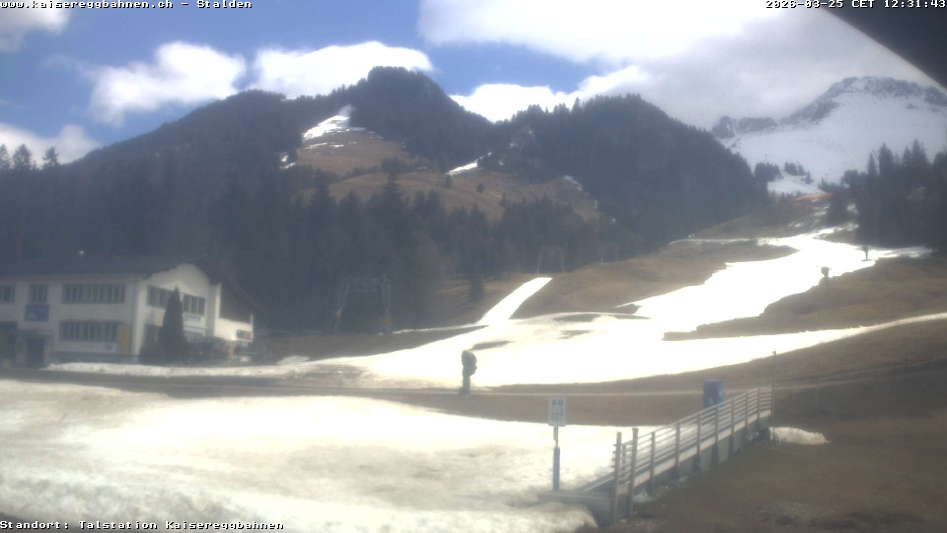Archiv Foto Webcam Schwarzsee Stalden Piste