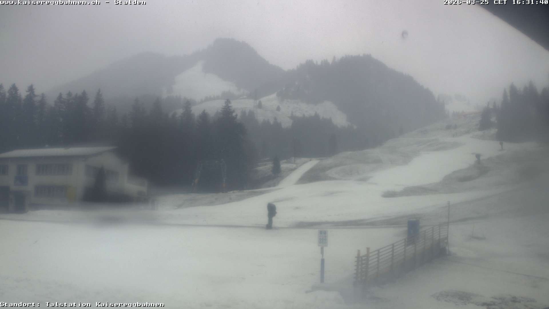 Archiv Foto Webcam Schwarzsee Stalden Piste