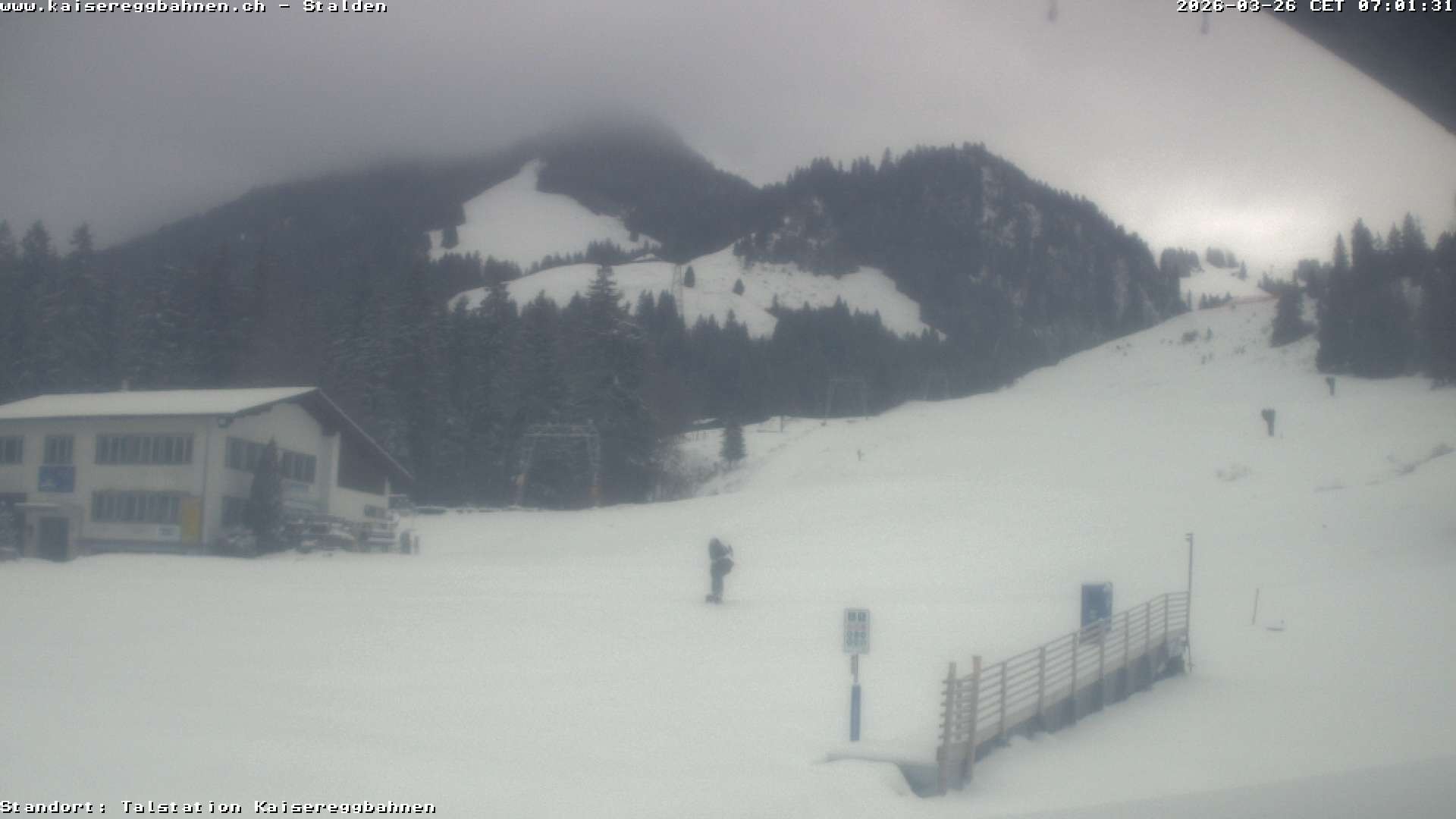 Archiv Foto Webcam Schwarzsee Stalden Piste