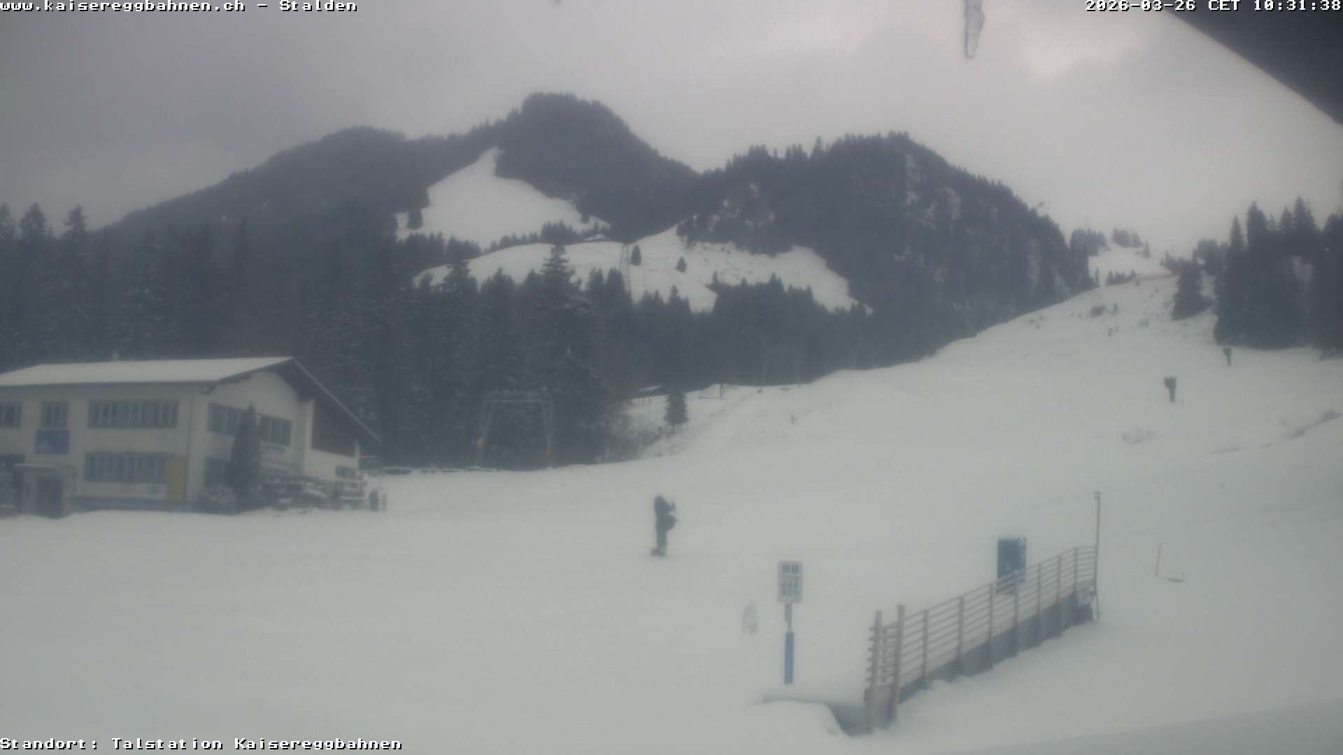 Archiv Foto Webcam Schwarzsee Stalden Piste