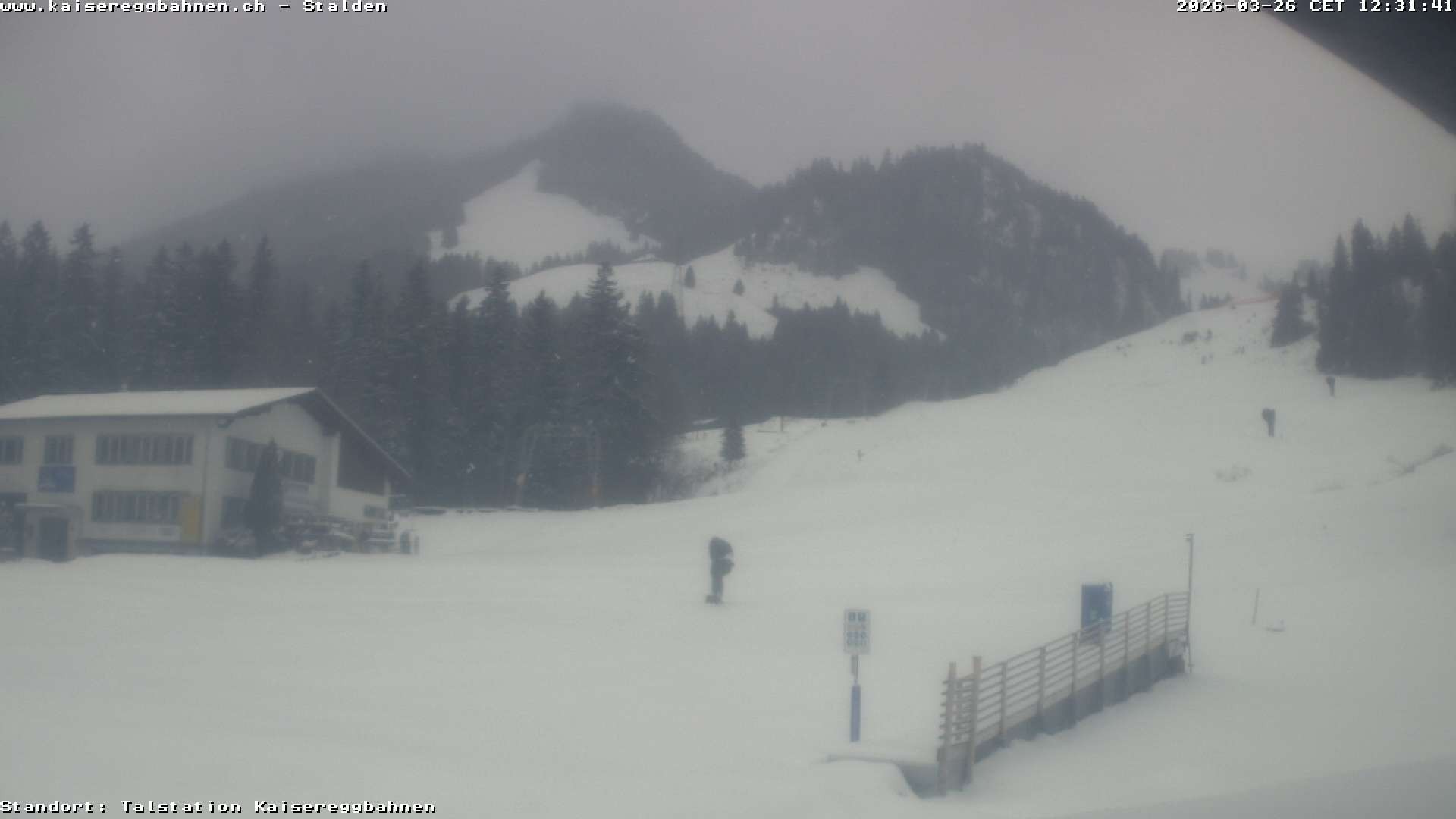 Archiv Foto Webcam Schwarzsee Stalden Piste