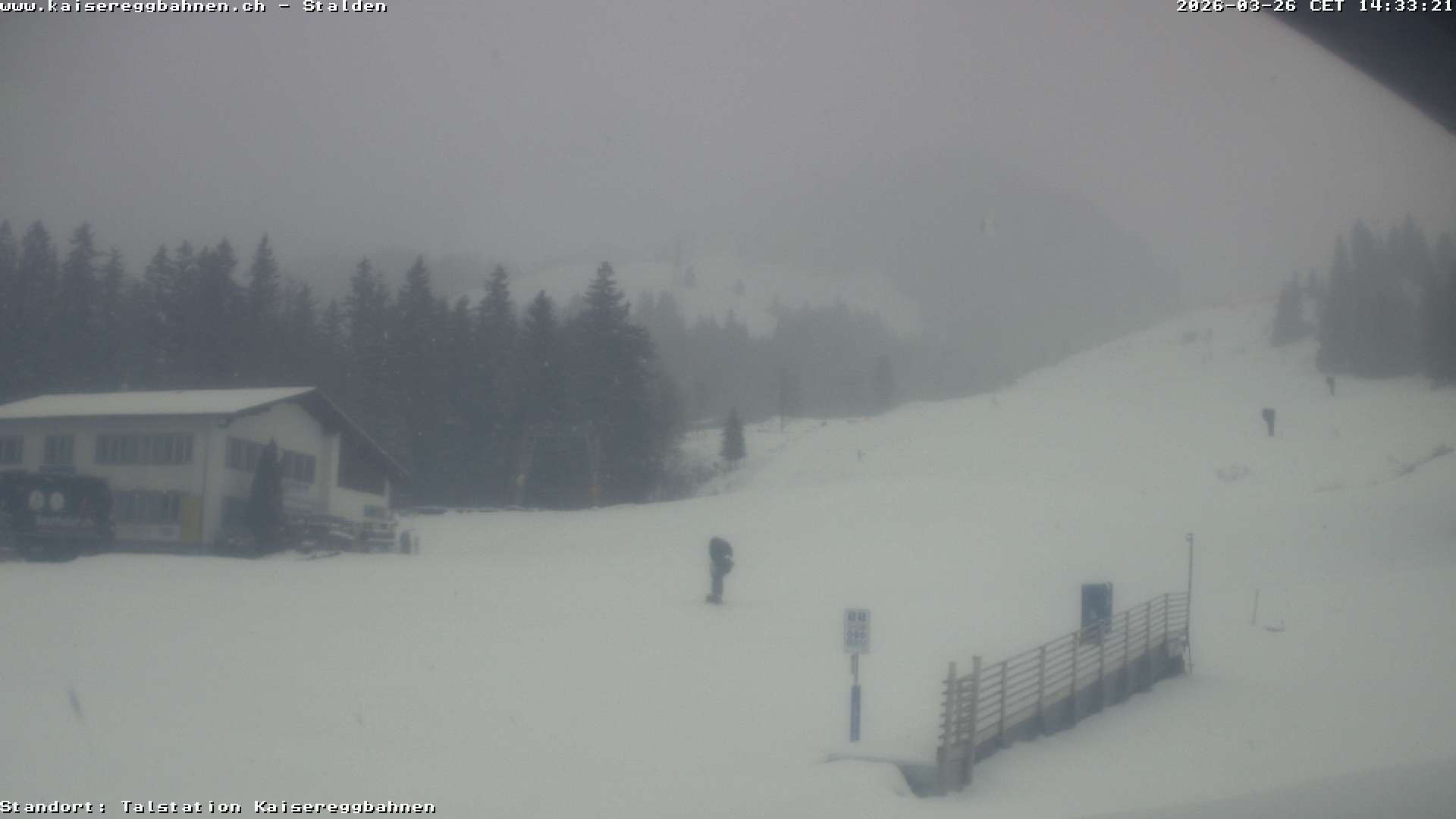 Archiv Foto Webcam Schwarzsee Stalden Piste