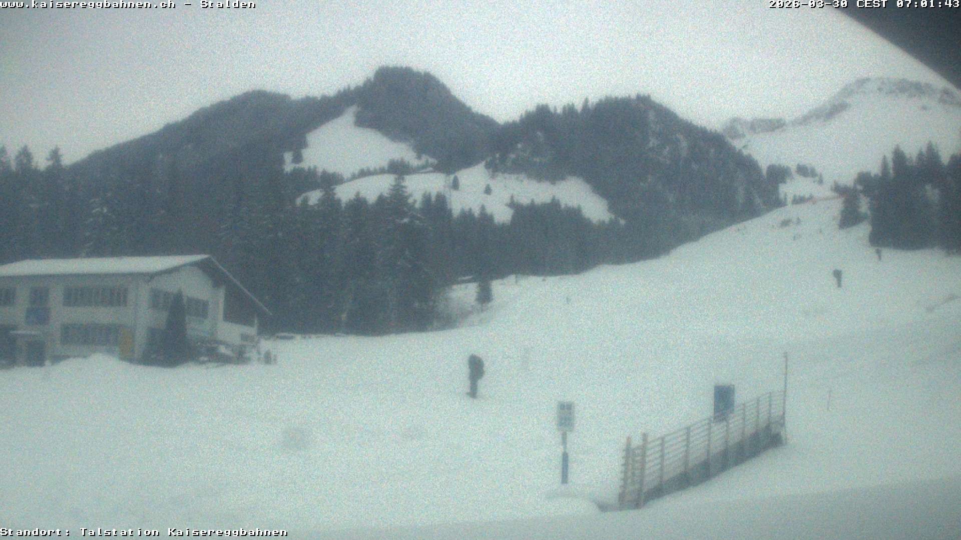 Archiv Foto Webcam Schwarzsee Stalden Piste