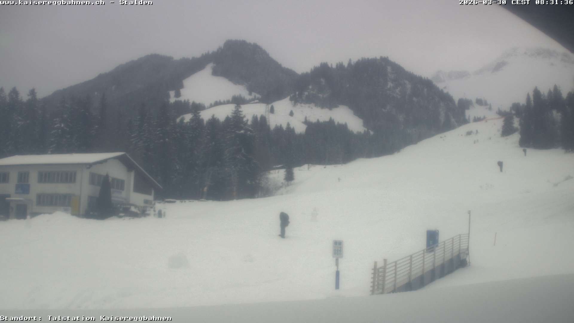 Archiv Foto Webcam Schwarzsee Stalden Piste