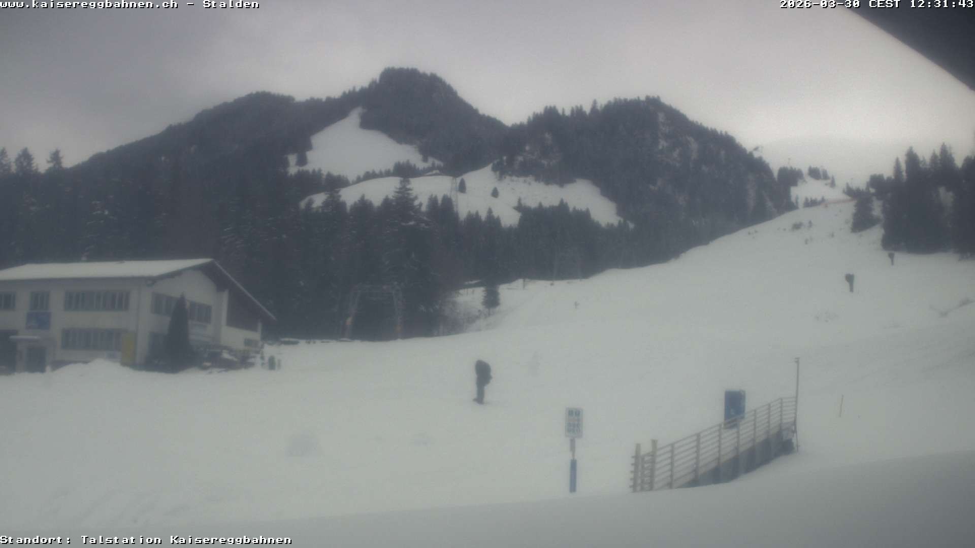 Archiv Foto Webcam Schwarzsee Stalden Piste