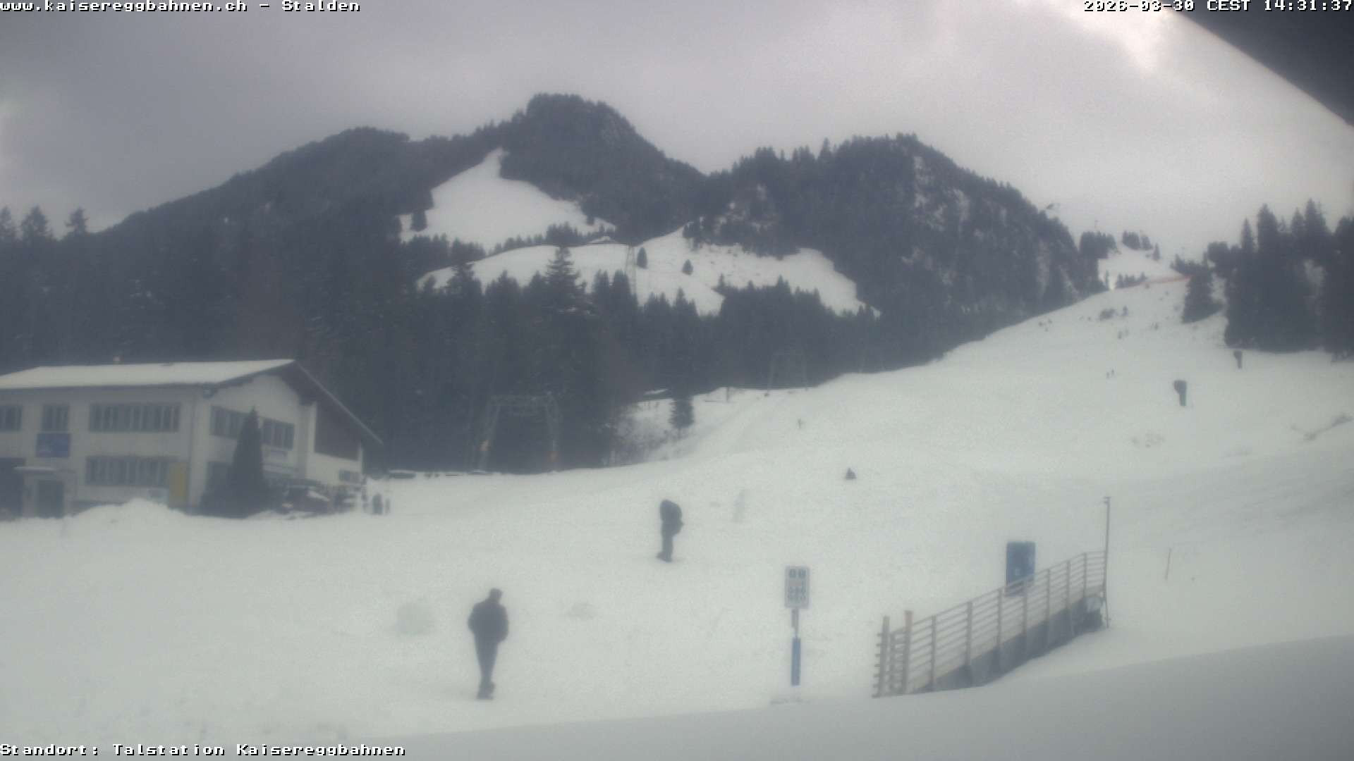 Archiv Foto Webcam Schwarzsee Stalden Piste