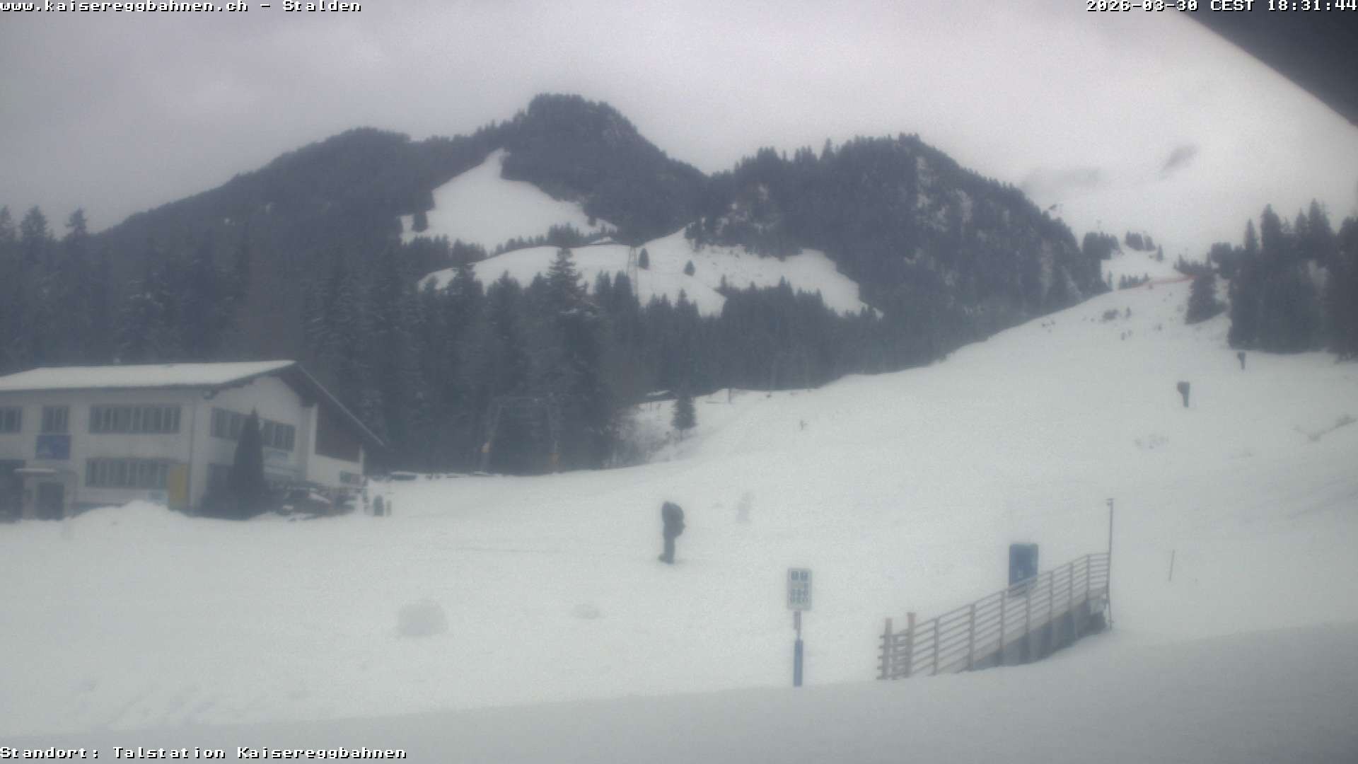 Archiv Foto Webcam Schwarzsee Stalden Piste