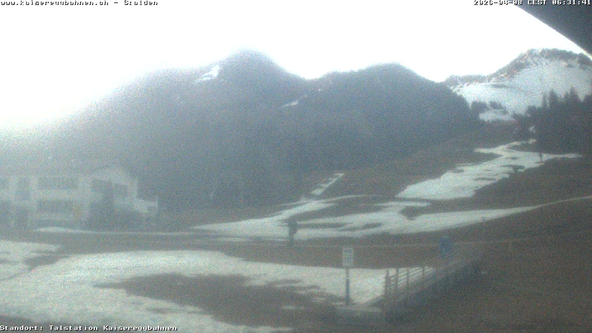 Archiv Foto Webcam Schwarzsee Stalden Piste