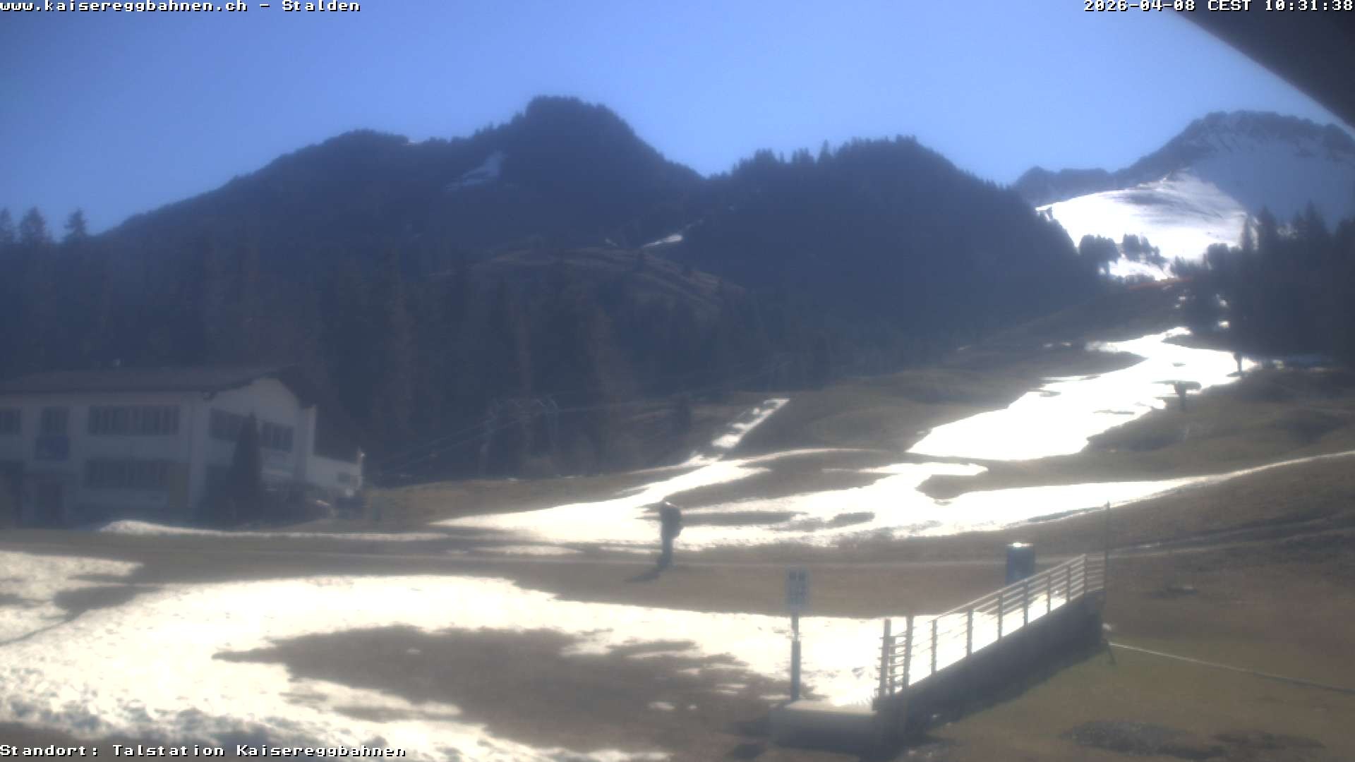 Archiv Foto Webcam Schwarzsee Stalden Piste