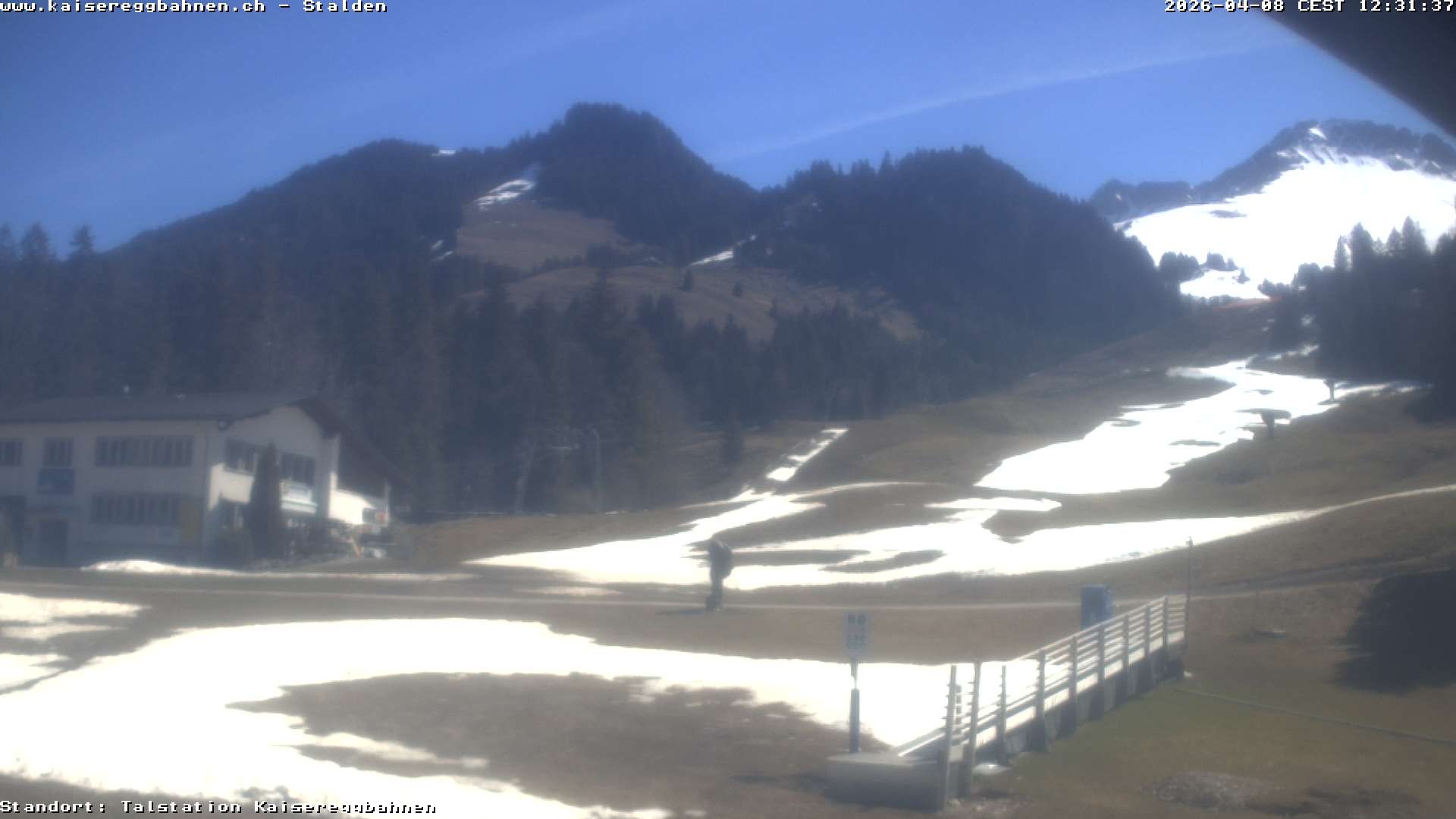 Archiv Foto Webcam Schwarzsee Stalden Piste