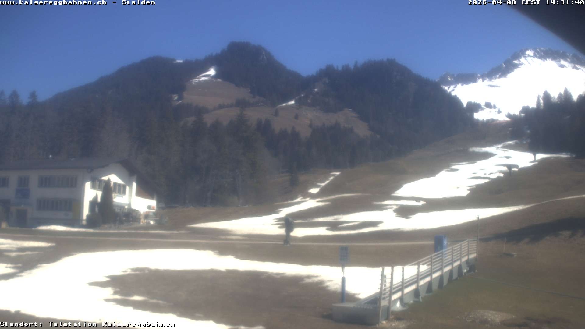 Archiv Foto Webcam Schwarzsee Stalden Piste