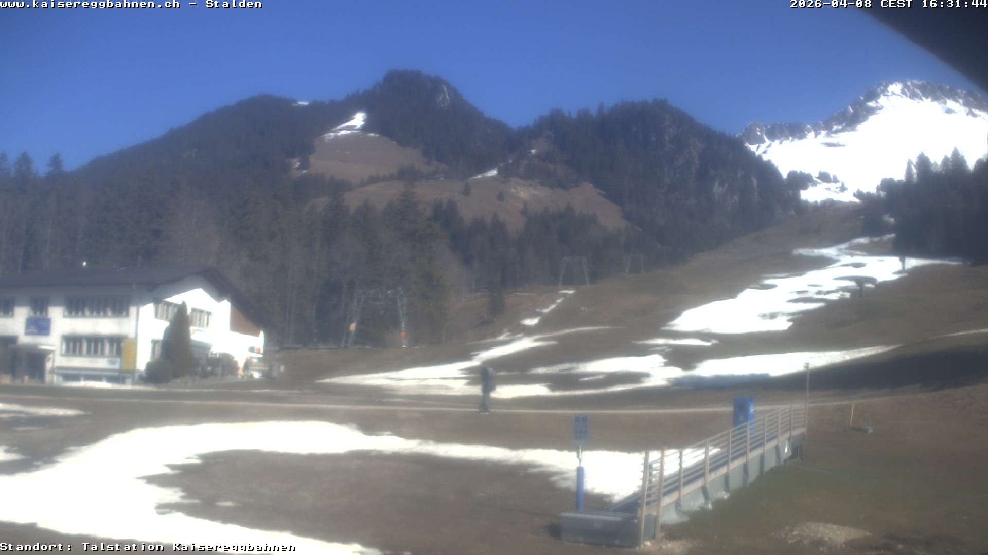 Archiv Foto Webcam Schwarzsee Stalden Piste