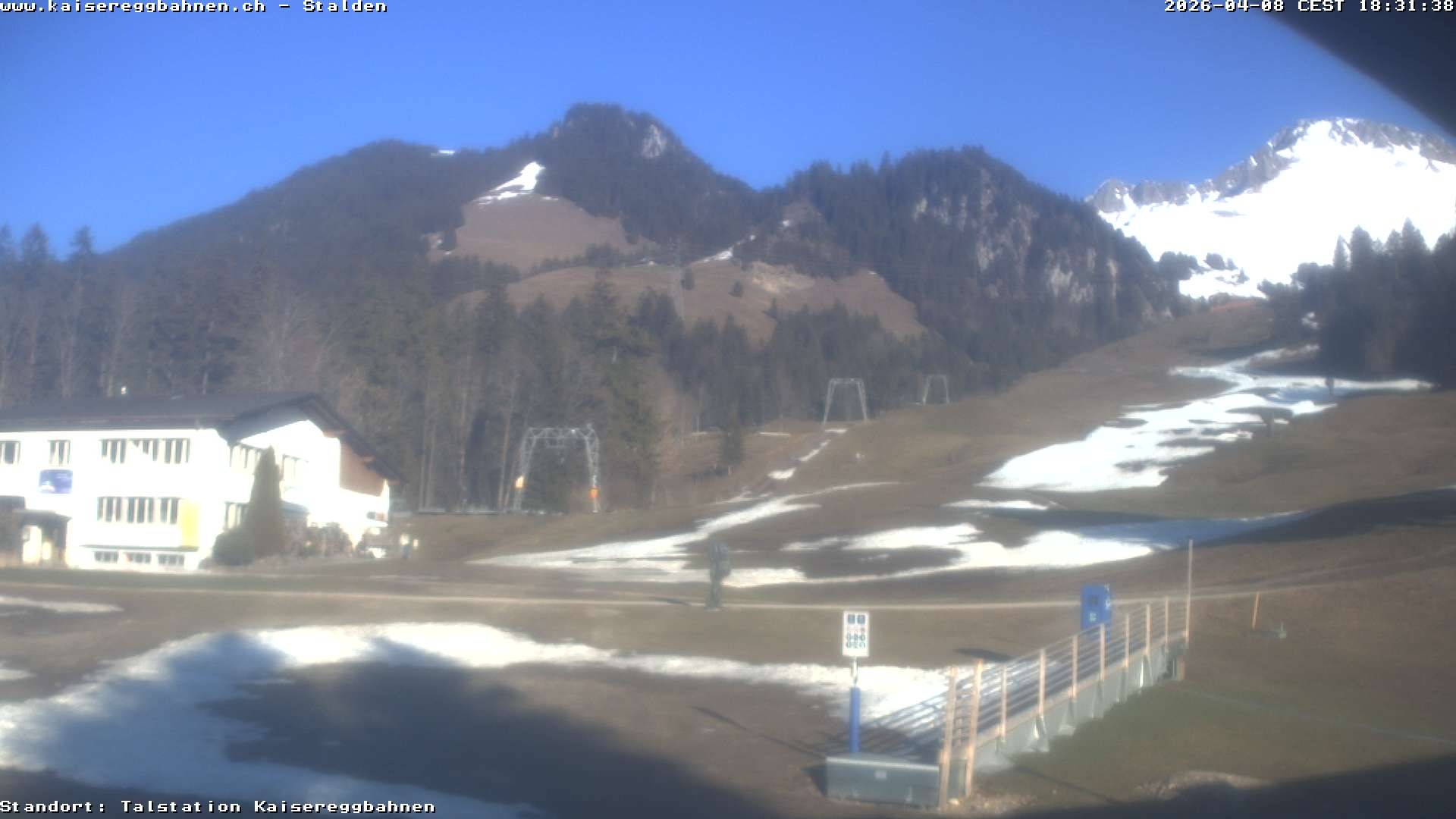 Archiv Foto Webcam Schwarzsee Stalden Piste