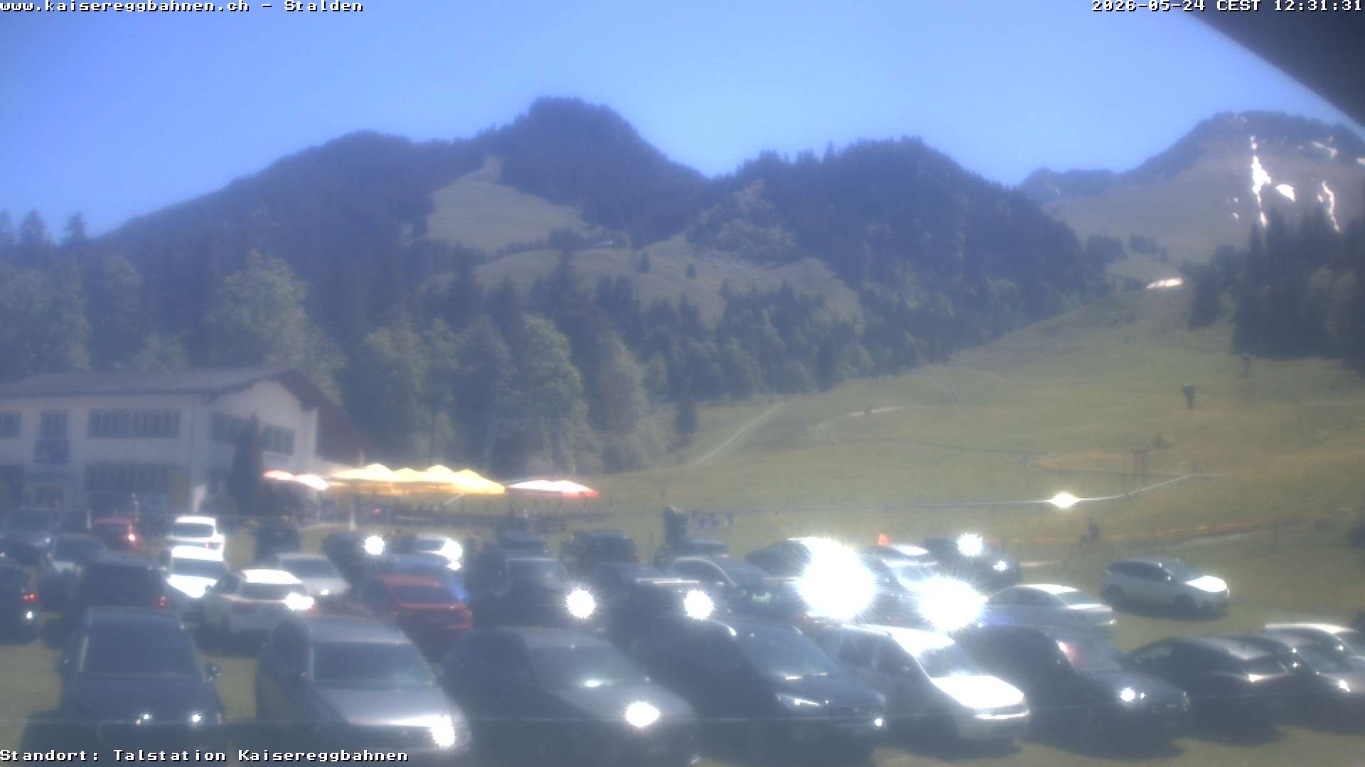 Archiv Foto Webcam Schwarzsee Stalden Piste