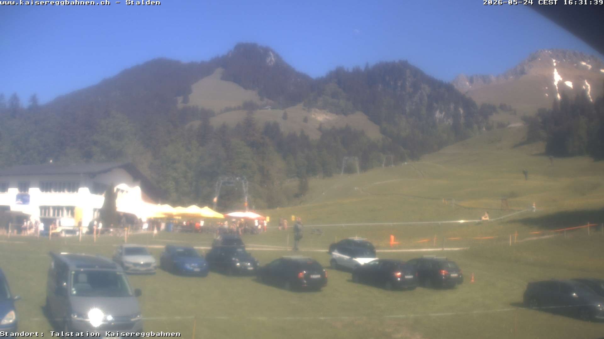 Archiv Foto Webcam Schwarzsee Stalden Piste