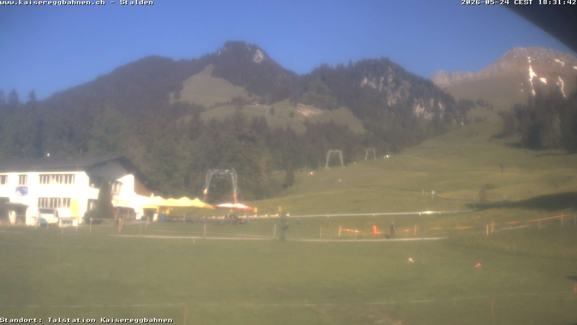 Archiv Foto Webcam Schwarzsee Stalden Piste