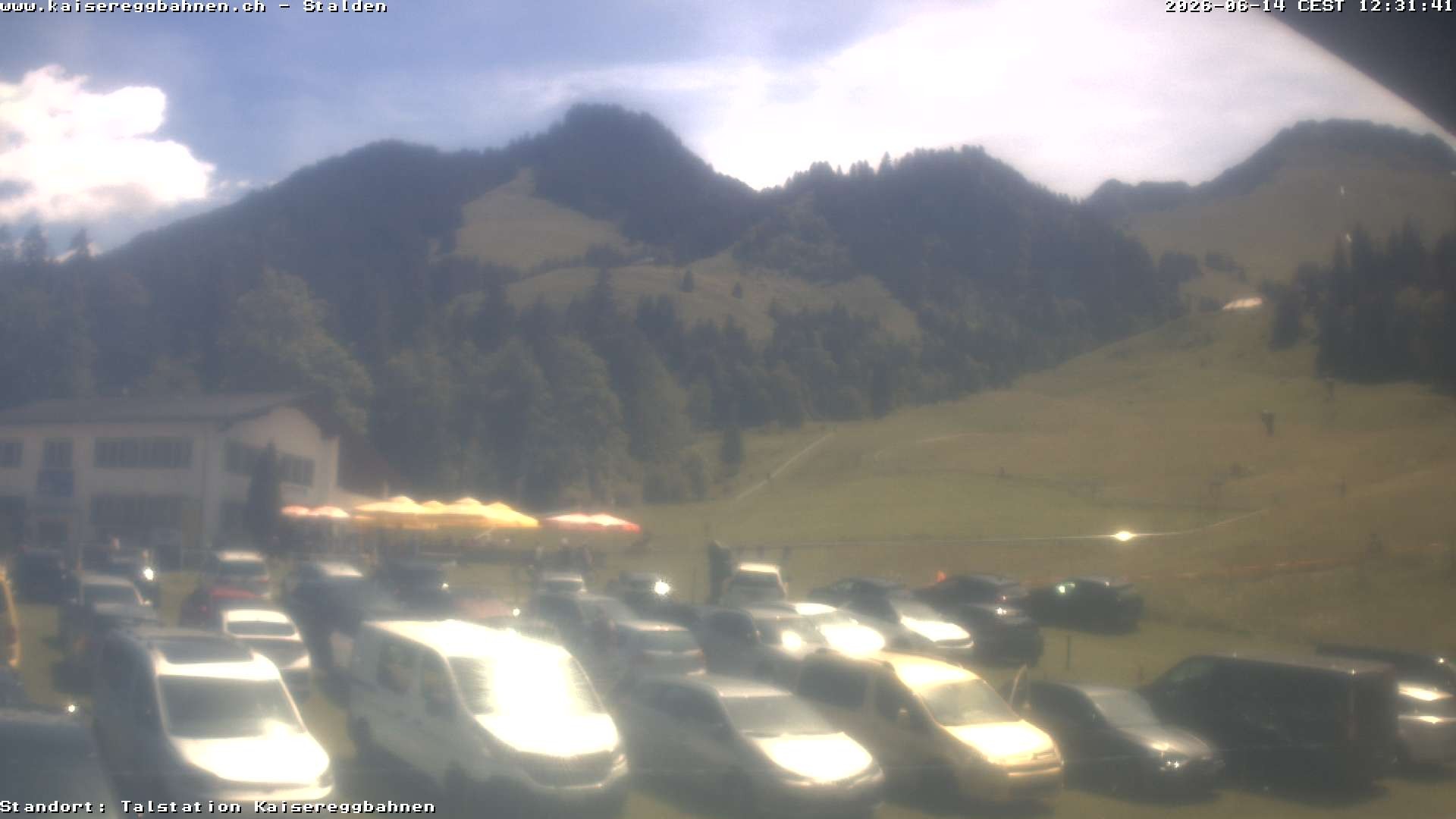 Archiv Foto Webcam Schwarzsee Stalden Piste