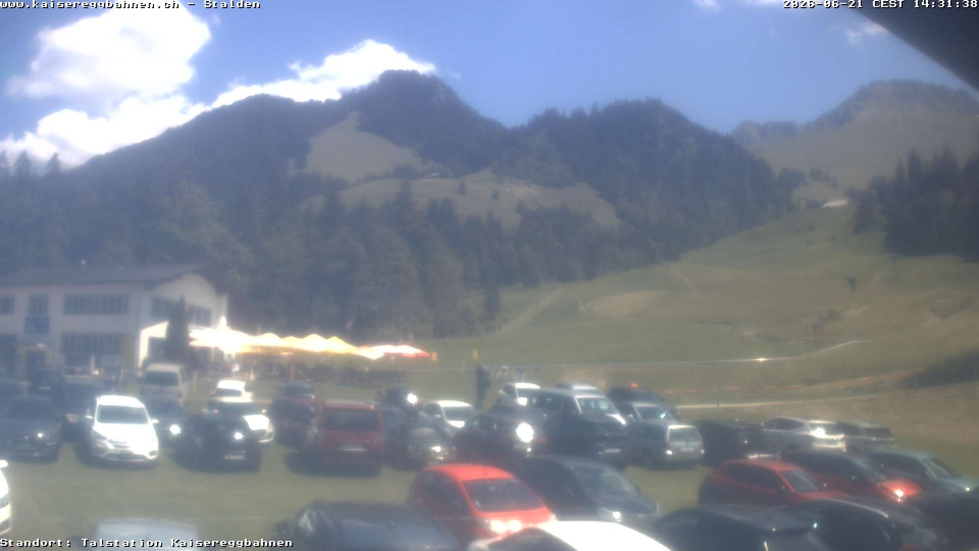 Archiv Foto Webcam Schwarzsee Stalden Piste