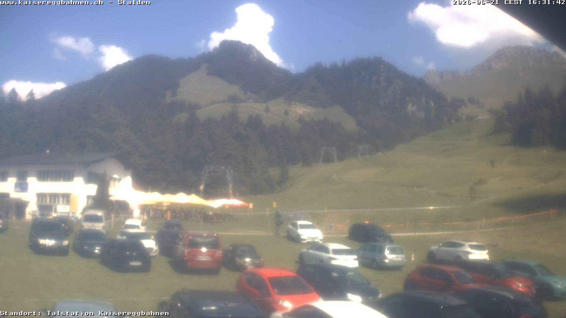Archiv Foto Webcam Schwarzsee Stalden Piste