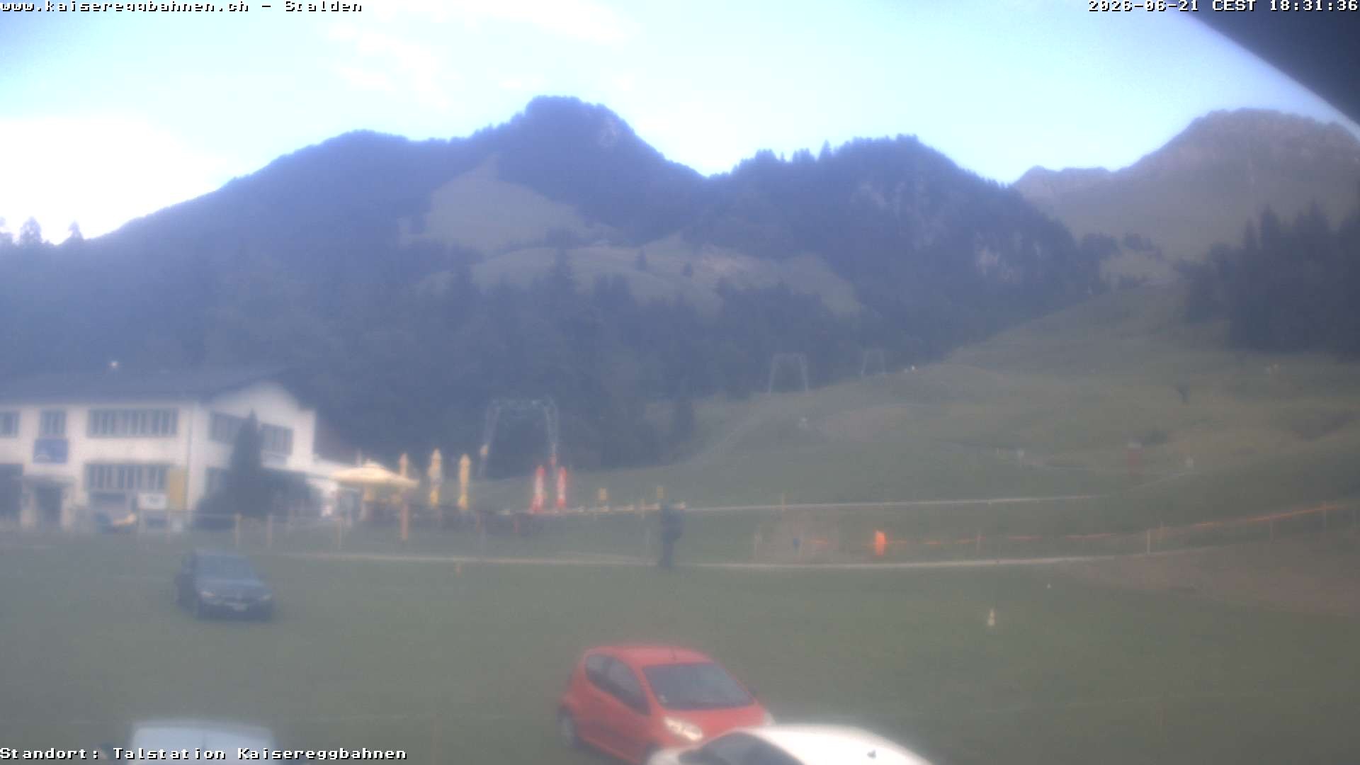 Archiv Foto Webcam Schwarzsee Stalden Piste